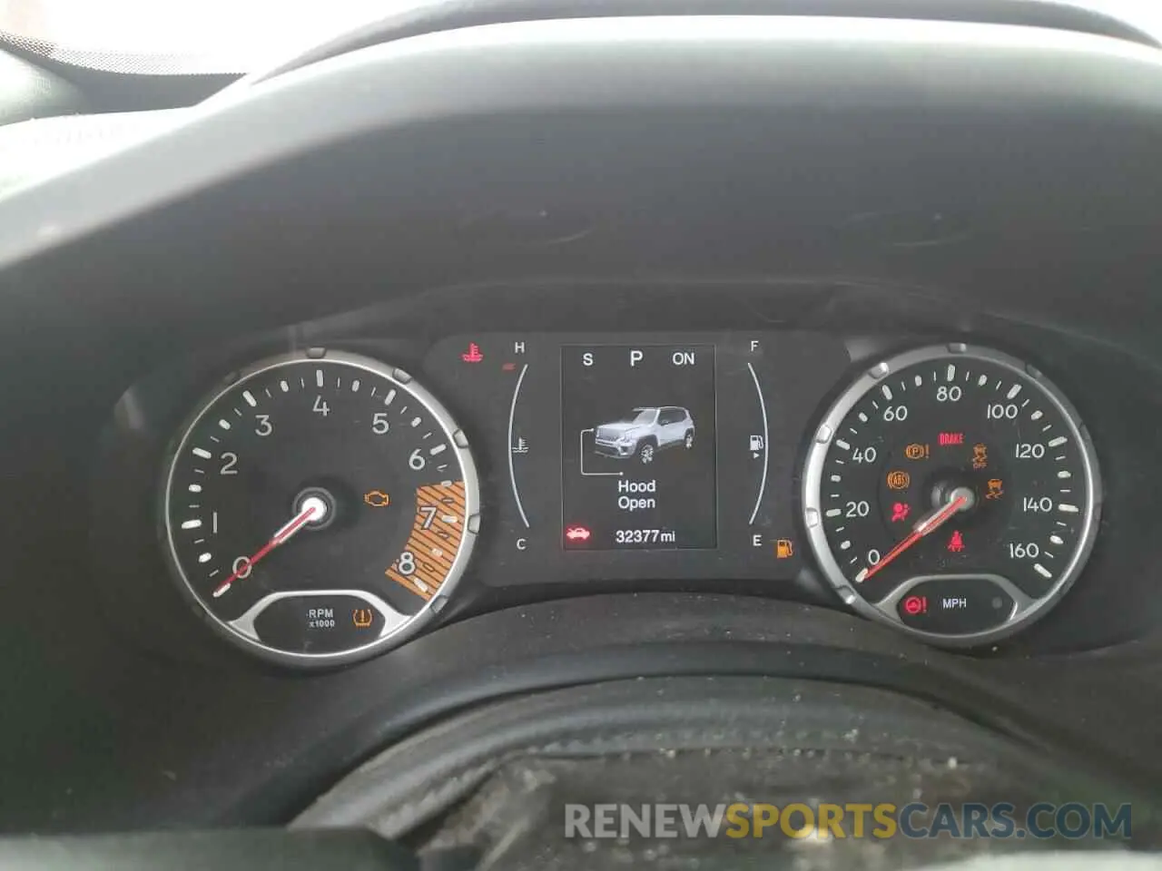 9 Photograph of a damaged car ZACNJAAB2LPL52923 JEEP RENEGADE 2020
