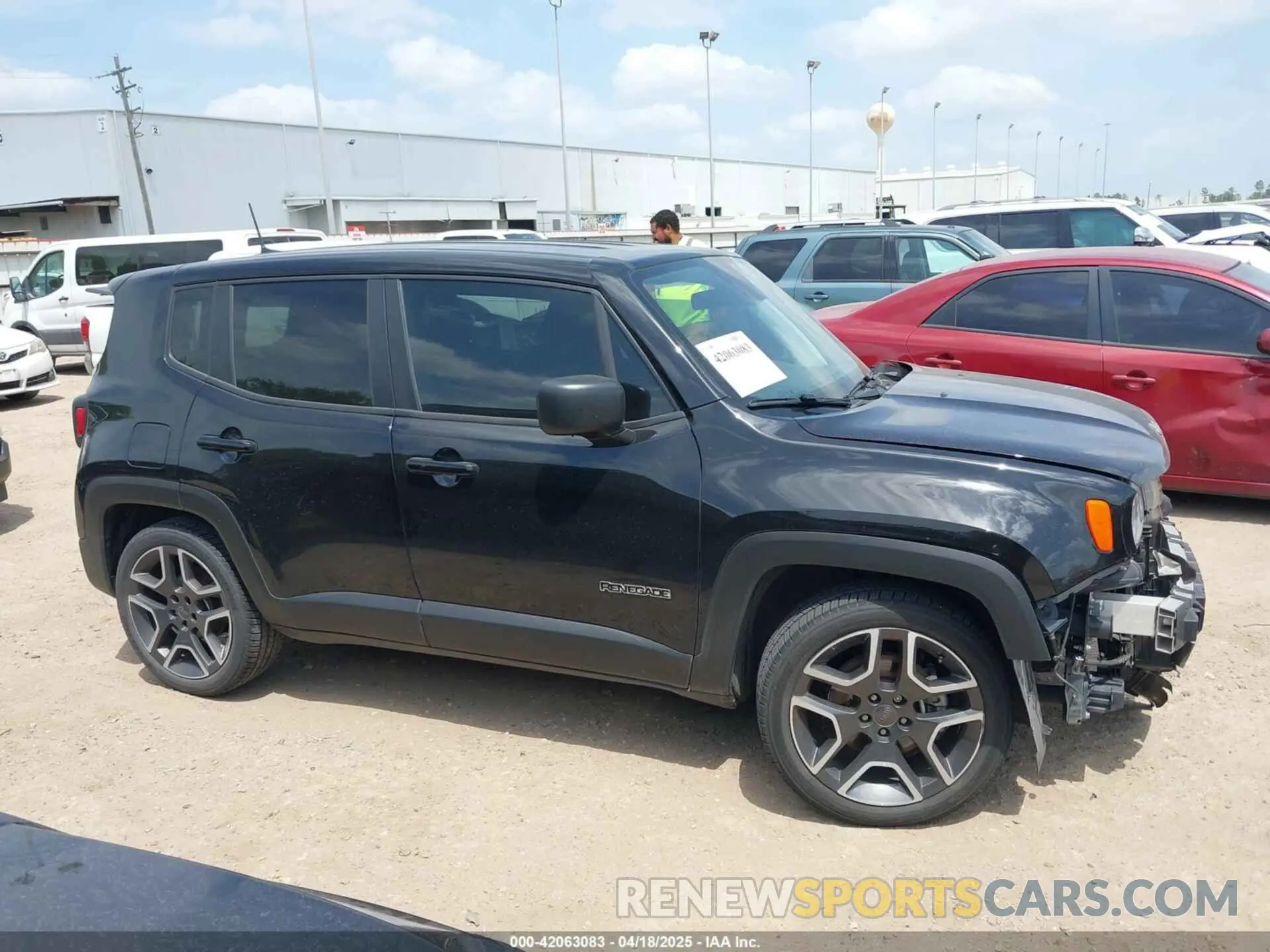 14 Photograph of a damaged car ZACNJAAB2LPM06219 JEEP RENEGADE 2020