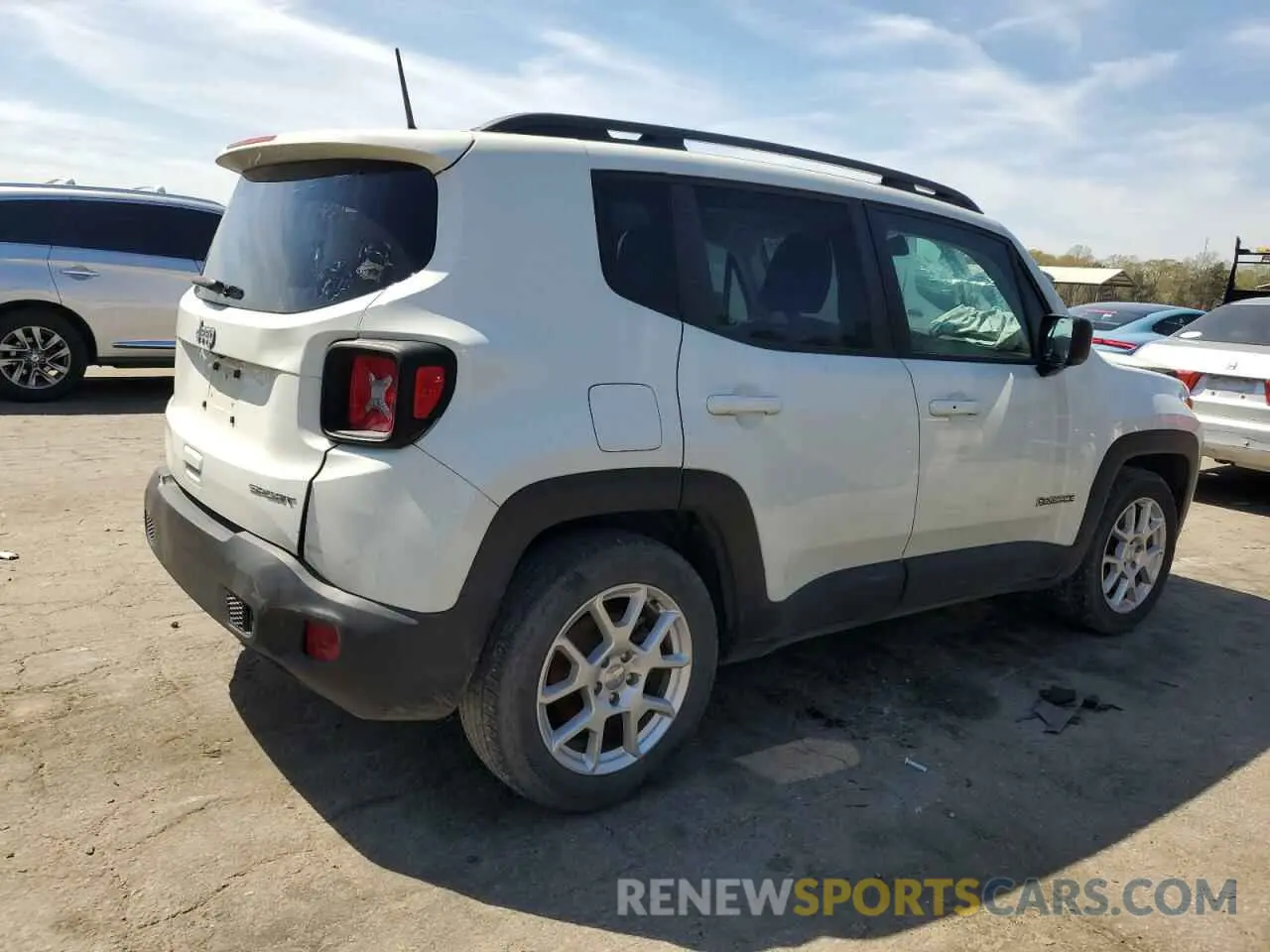 3 Photograph of a damaged car ZACNJAAB3LPK97981 JEEP RENEGADE 2020