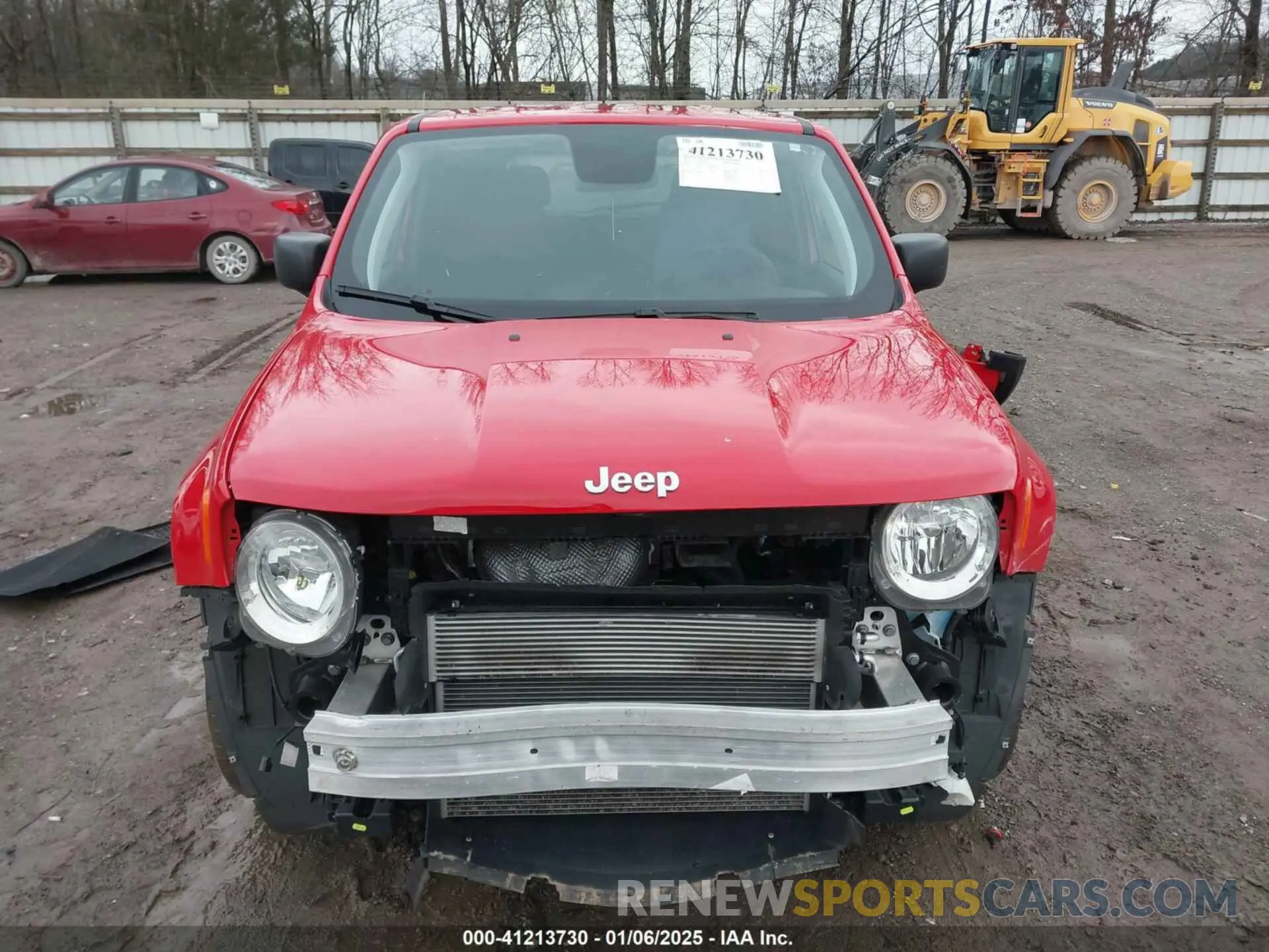 12 Photograph of a damaged car ZACNJAAB3LPL75076 JEEP RENEGADE 2020