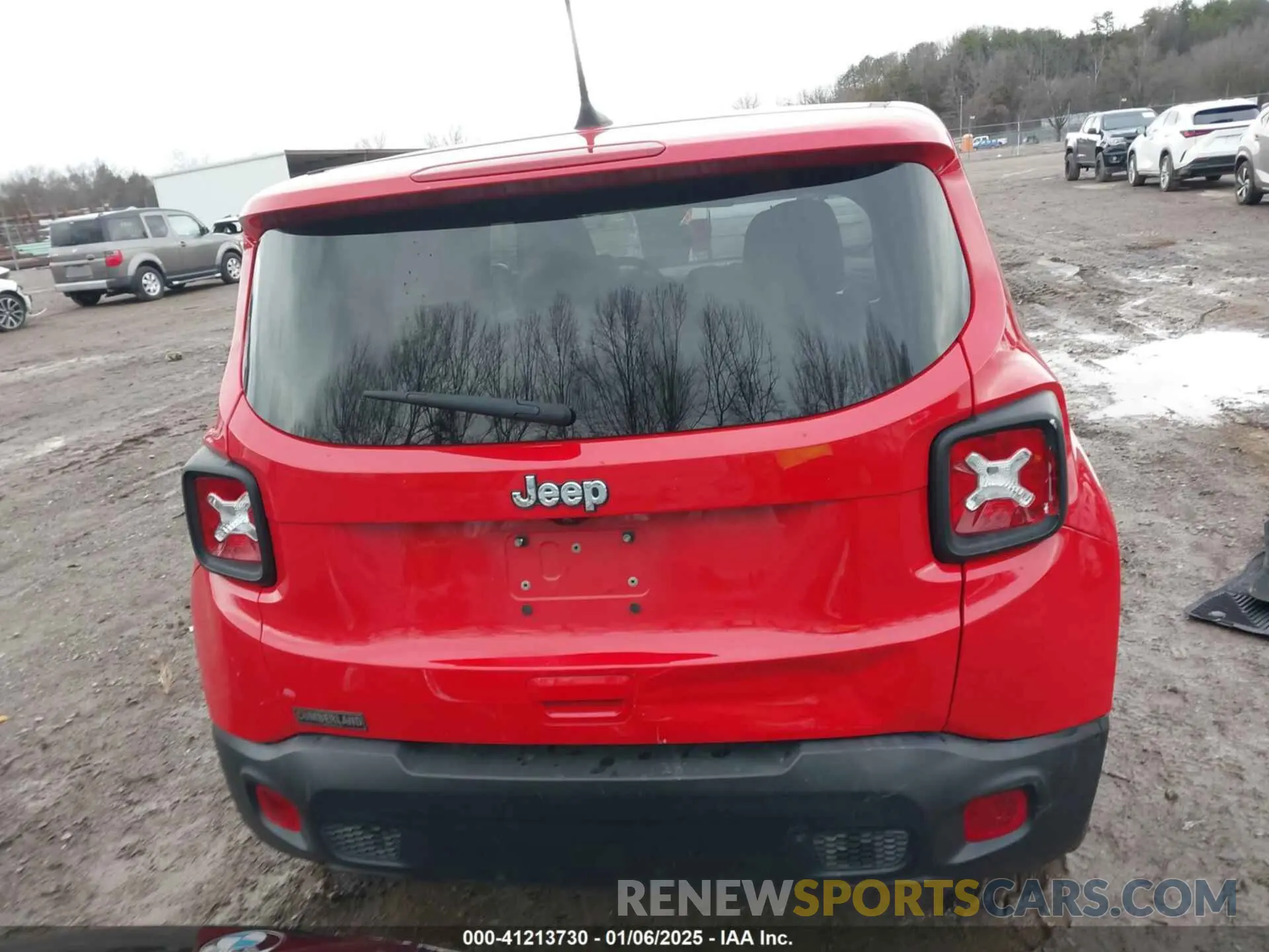 16 Photograph of a damaged car ZACNJAAB3LPL75076 JEEP RENEGADE 2020