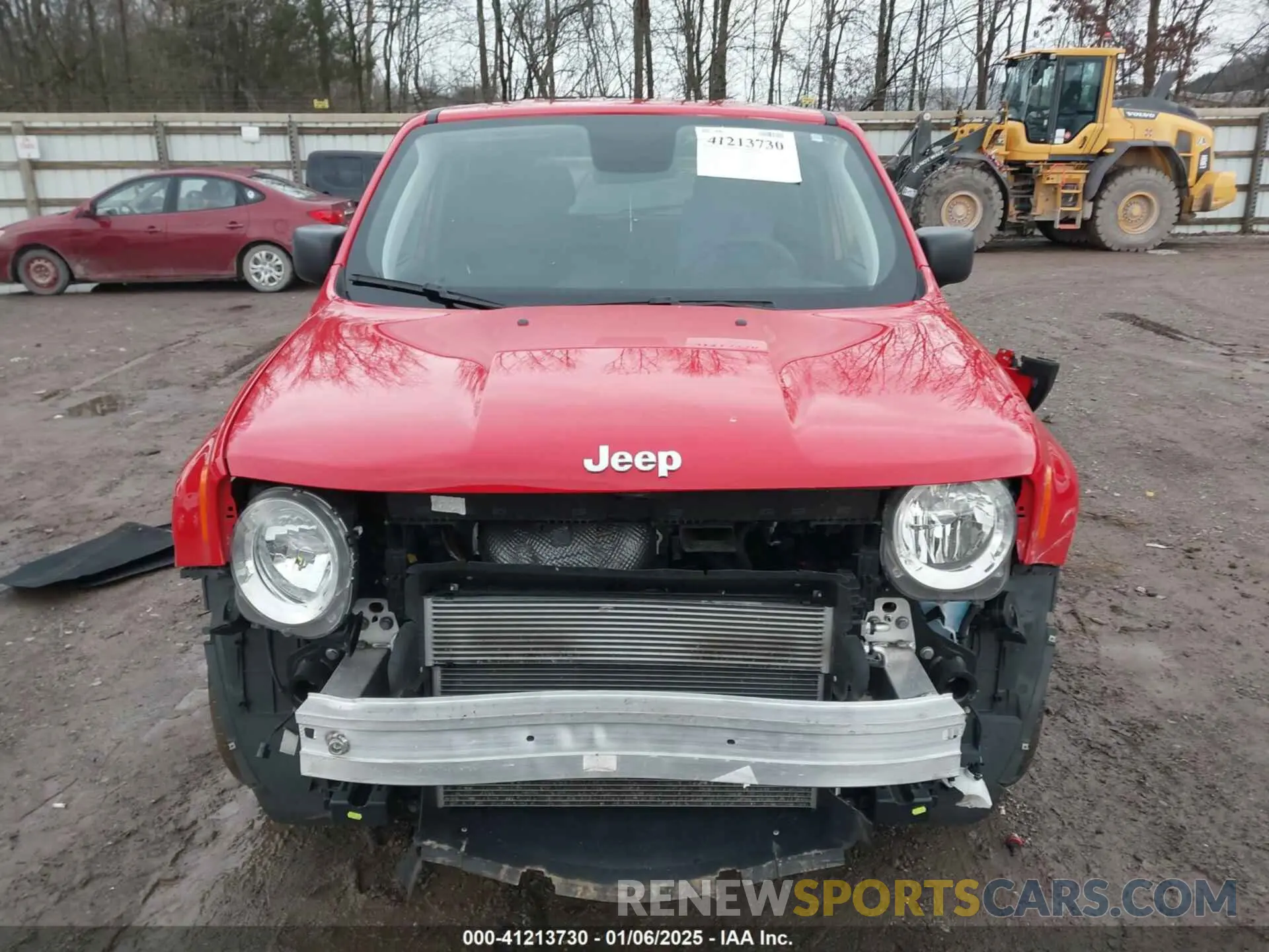 6 Photograph of a damaged car ZACNJAAB3LPL75076 JEEP RENEGADE 2020