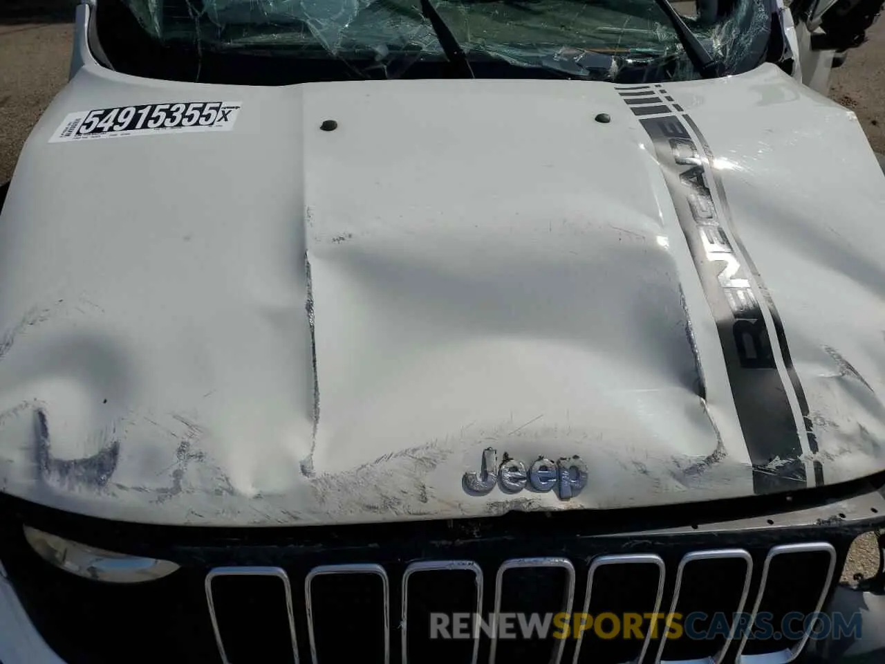 12 Photograph of a damaged car ZACNJAAB4LPL24265 JEEP RENEGADE 2020