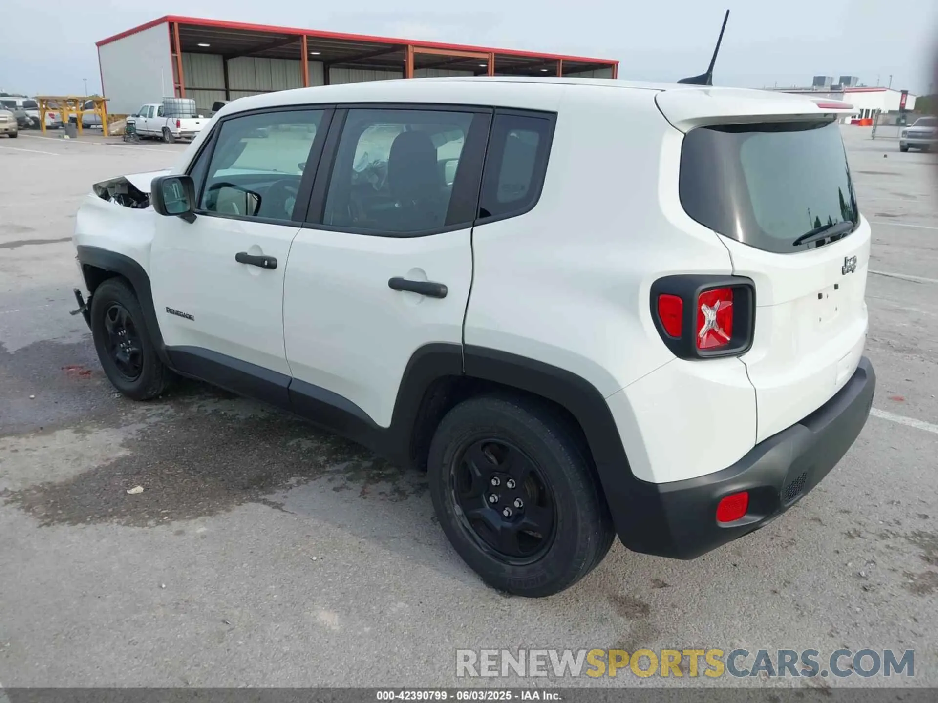 3 Photograph of a damaged car ZACNJAAB4LPL64670 JEEP RENEGADE 2020
