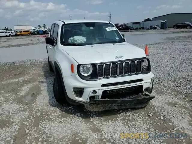 14 Photograph of a damaged car ZACNJAAB5LPL00704 JEEP RENEGADE 2020