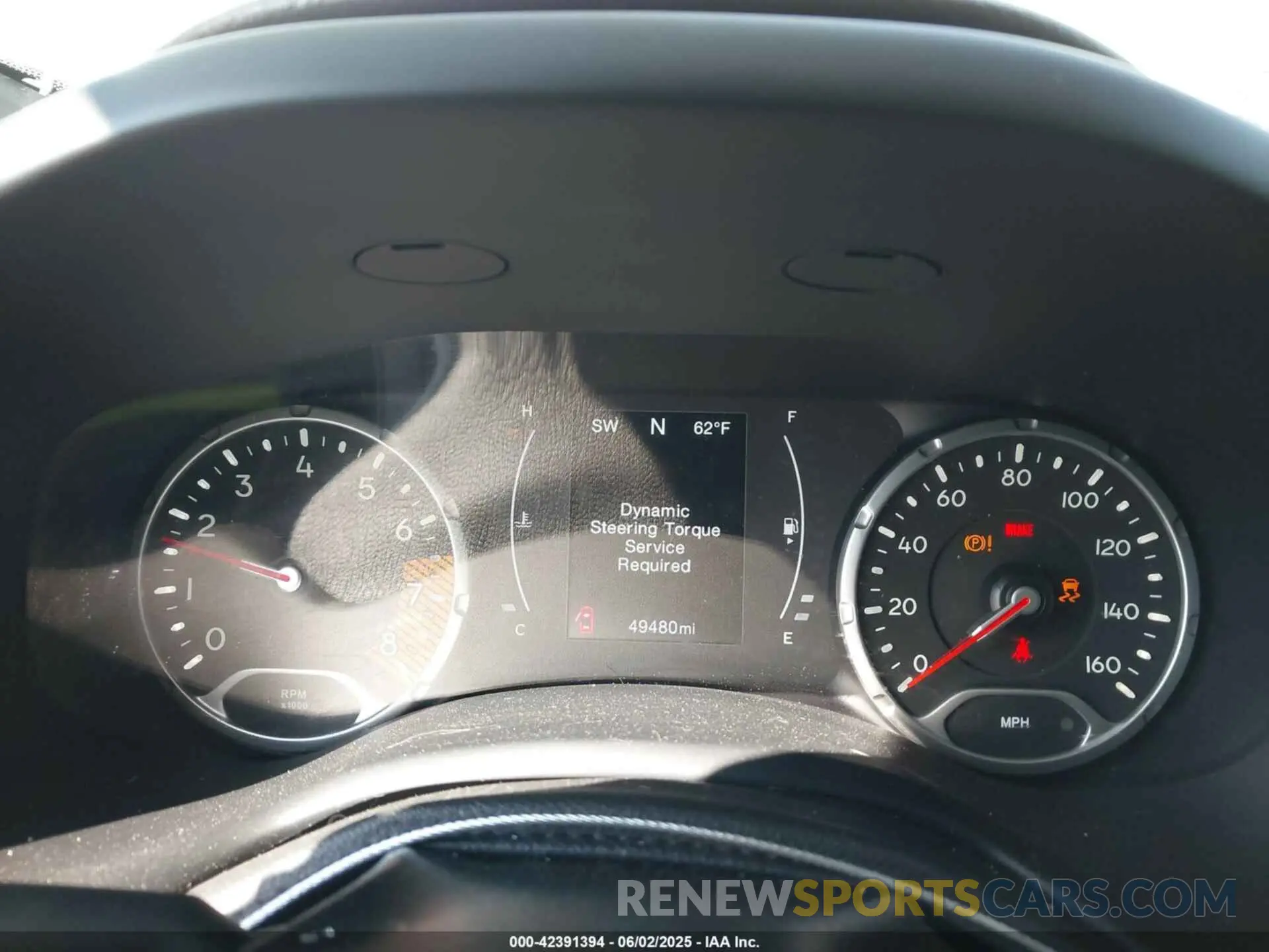 7 Photograph of a damaged car ZACNJAAB5LPL76293 JEEP RENEGADE 2020