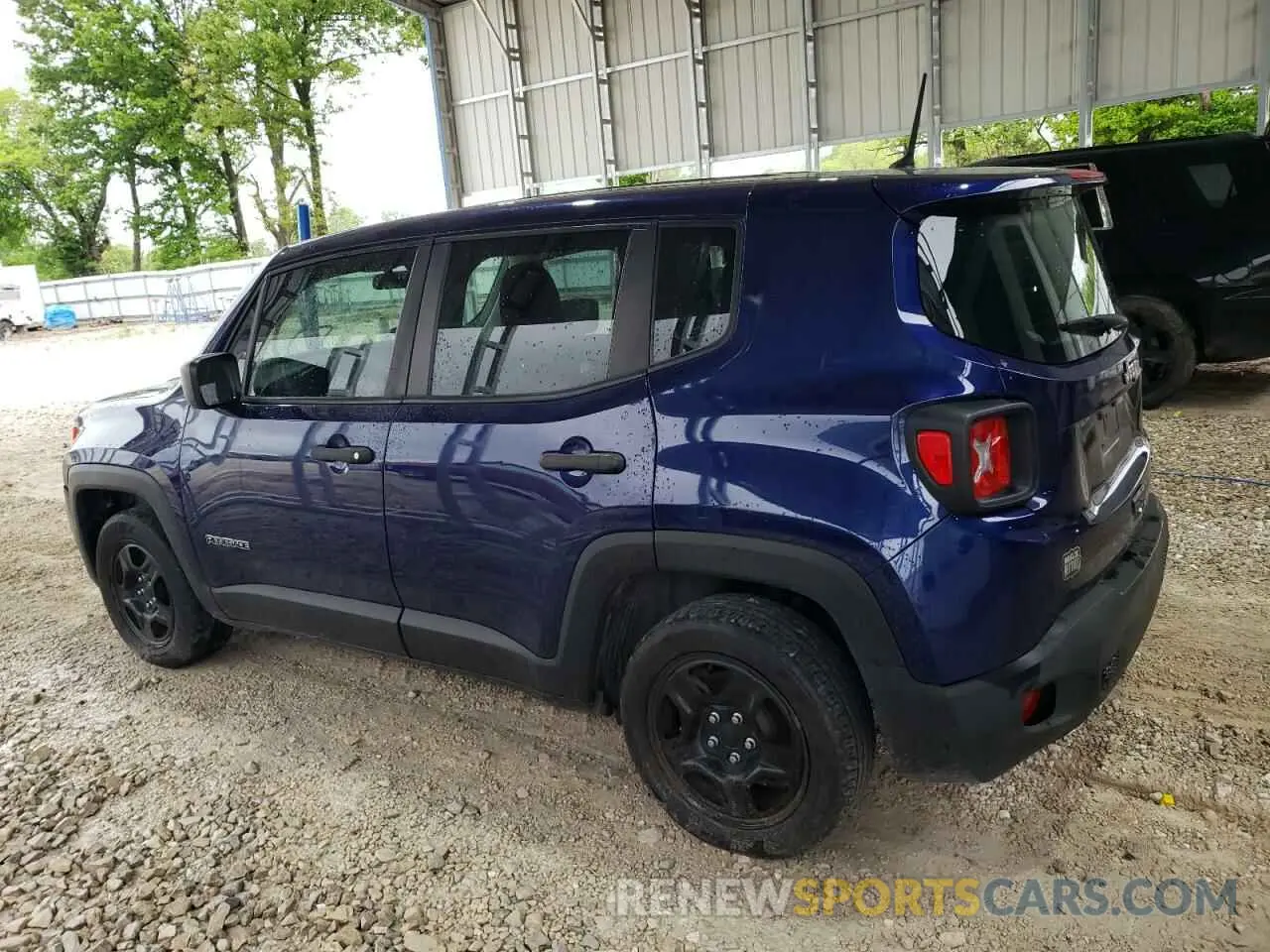 2 Photograph of a damaged car ZACNJAAB6LPL15874 JEEP RENEGADE 2020