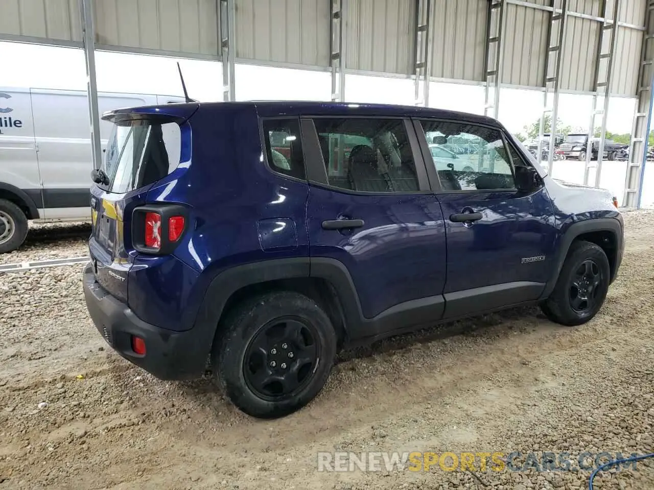3 Photograph of a damaged car ZACNJAAB6LPL15874 JEEP RENEGADE 2020