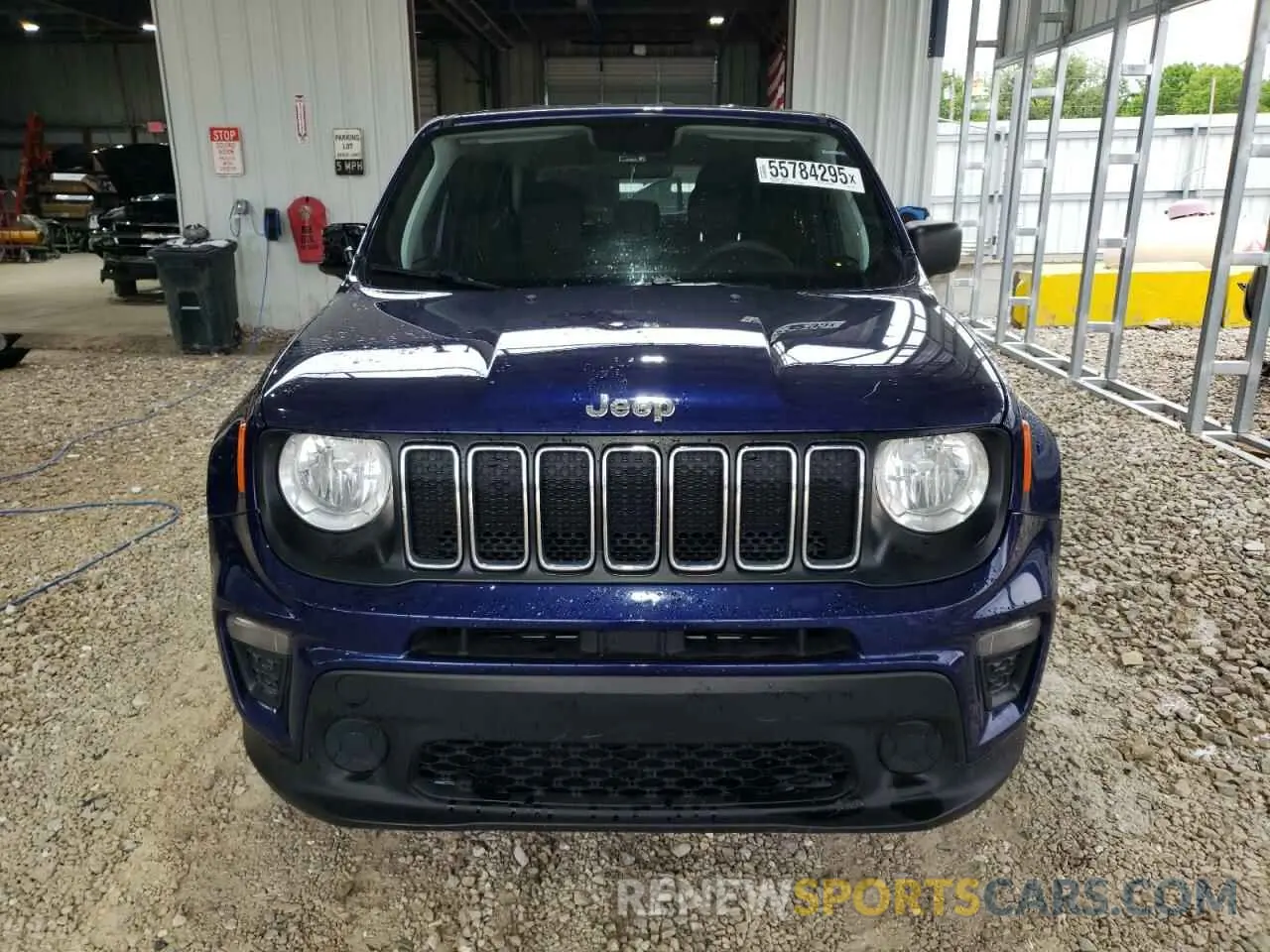 5 Photograph of a damaged car ZACNJAAB6LPL15874 JEEP RENEGADE 2020
