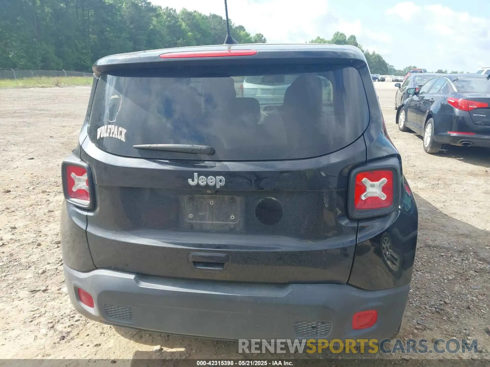 16 Photograph of a damaged car ZACNJAAB6LPL81499 JEEP RENEGADE 2020
