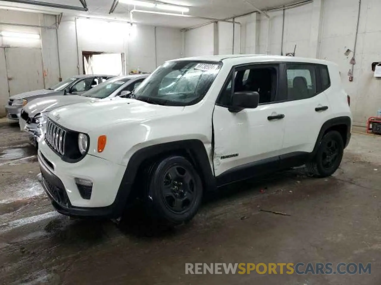 1 Photograph of a damaged car ZACNJAAB7LPL70558 JEEP RENEGADE 2020