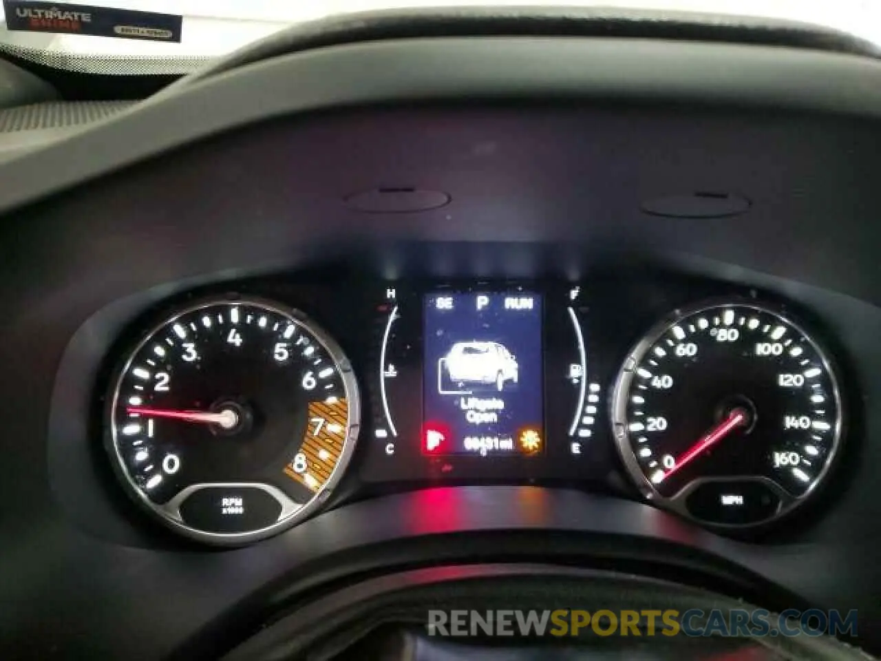 9 Photograph of a damaged car ZACNJAAB7LPL70558 JEEP RENEGADE 2020