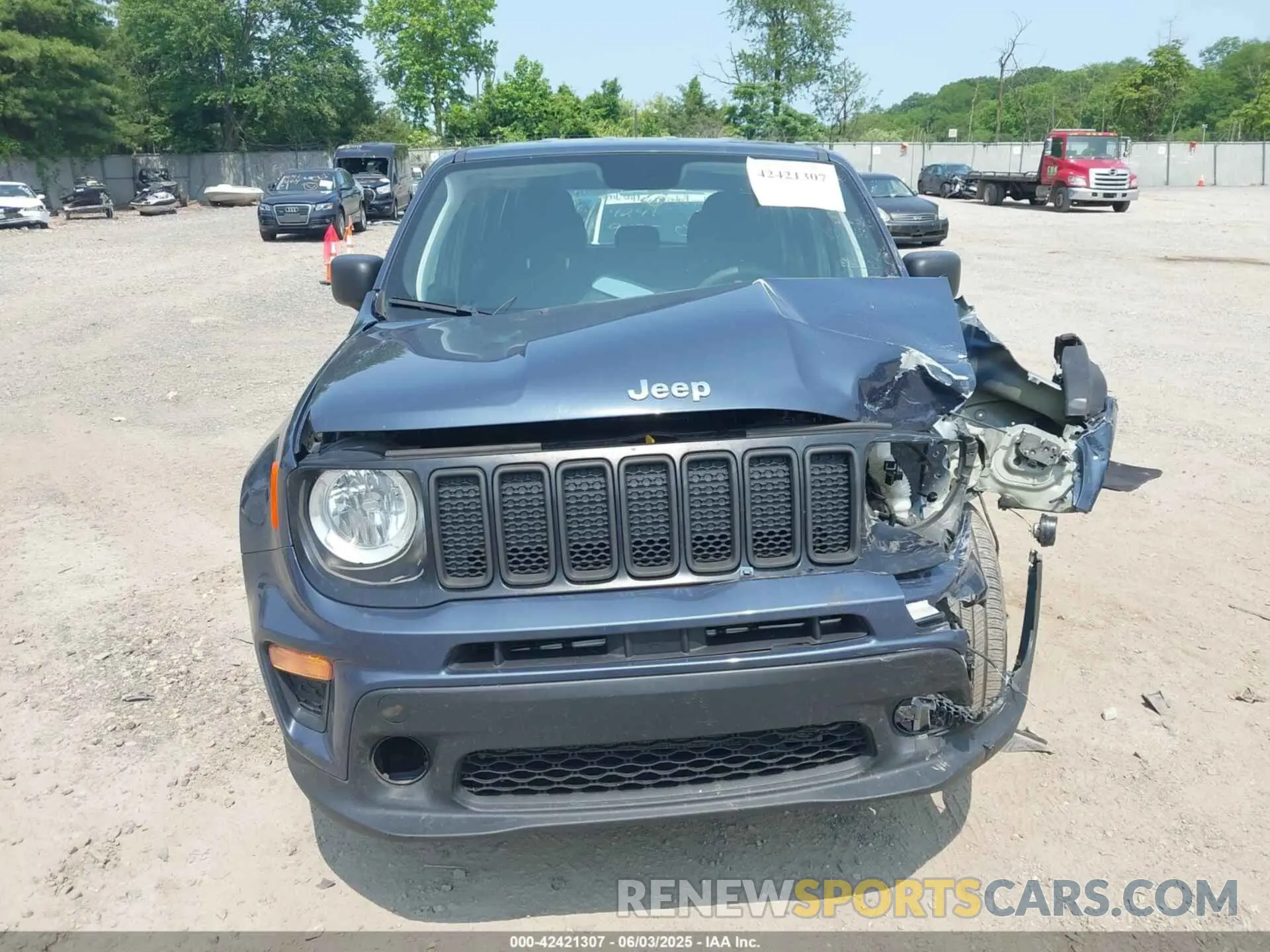 12 Photograph of a damaged car ZACNJAAB8LPL11955 JEEP RENEGADE 2020