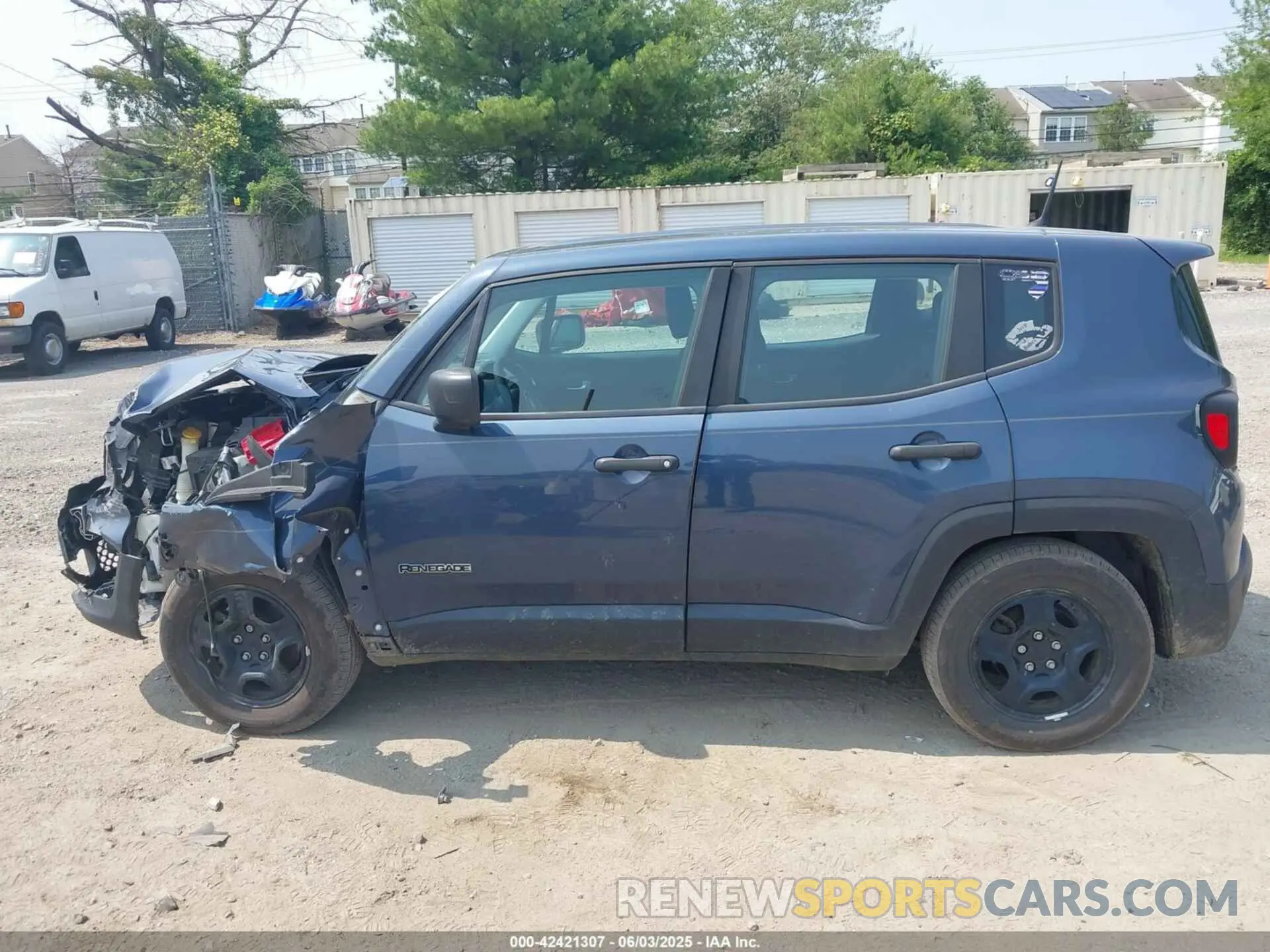 14 Photograph of a damaged car ZACNJAAB8LPL11955 JEEP RENEGADE 2020