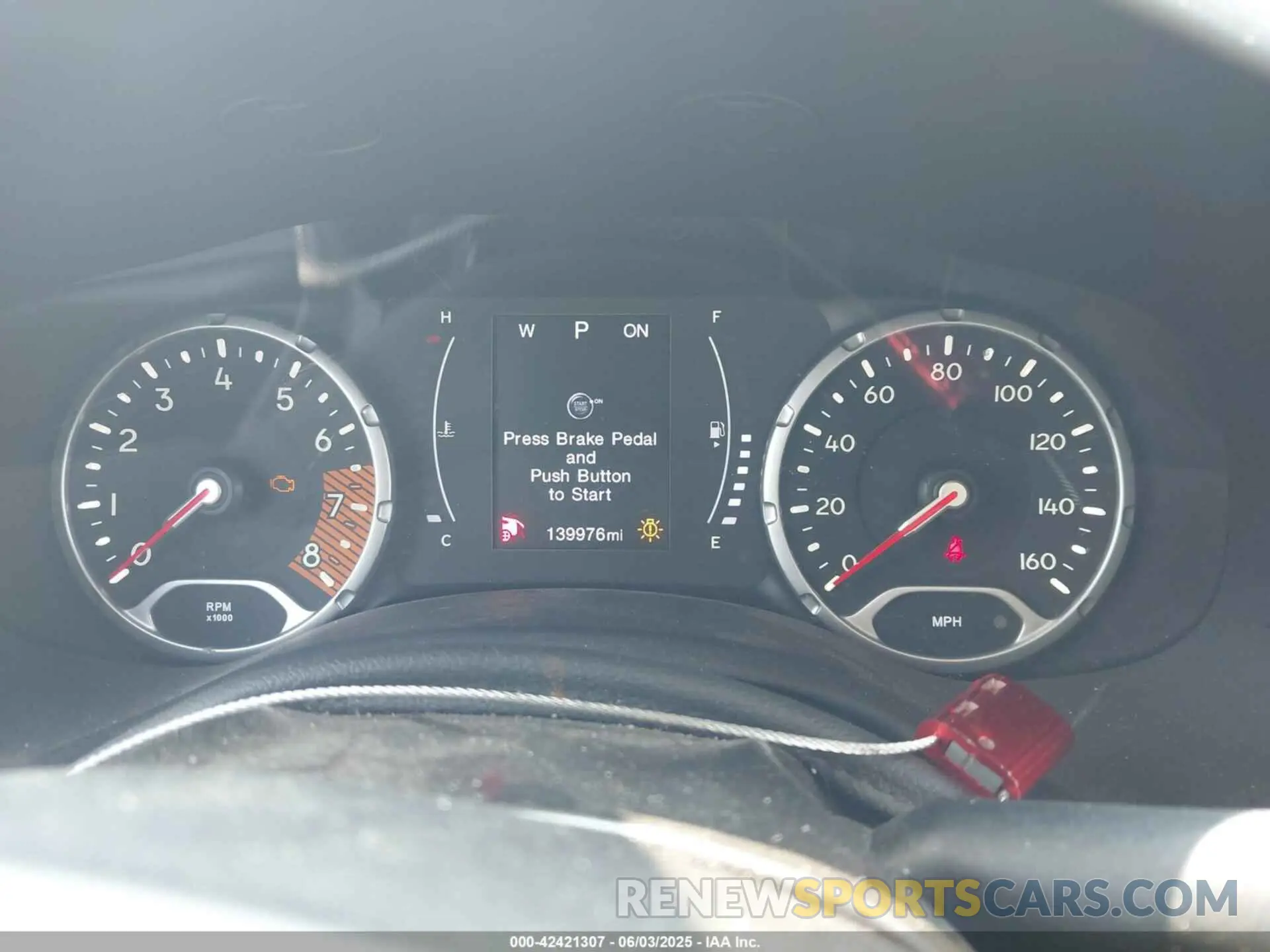 7 Photograph of a damaged car ZACNJAAB8LPL11955 JEEP RENEGADE 2020