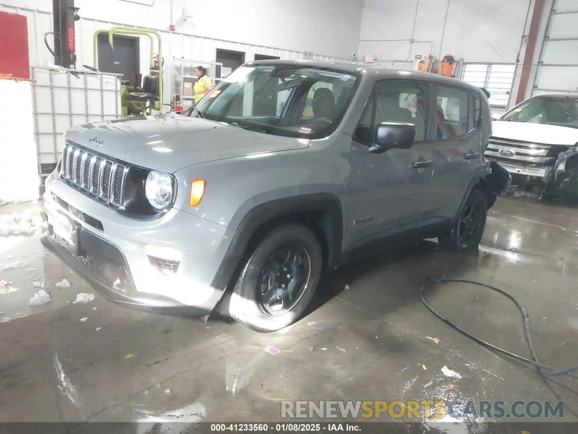 2 Photograph of a damaged car ZACNJAAB8LPL19375 JEEP RENEGADE 2020