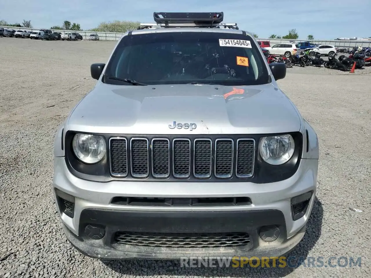 5 Photograph of a damaged car ZACNJAAB8LPL25953 JEEP RENEGADE 2020