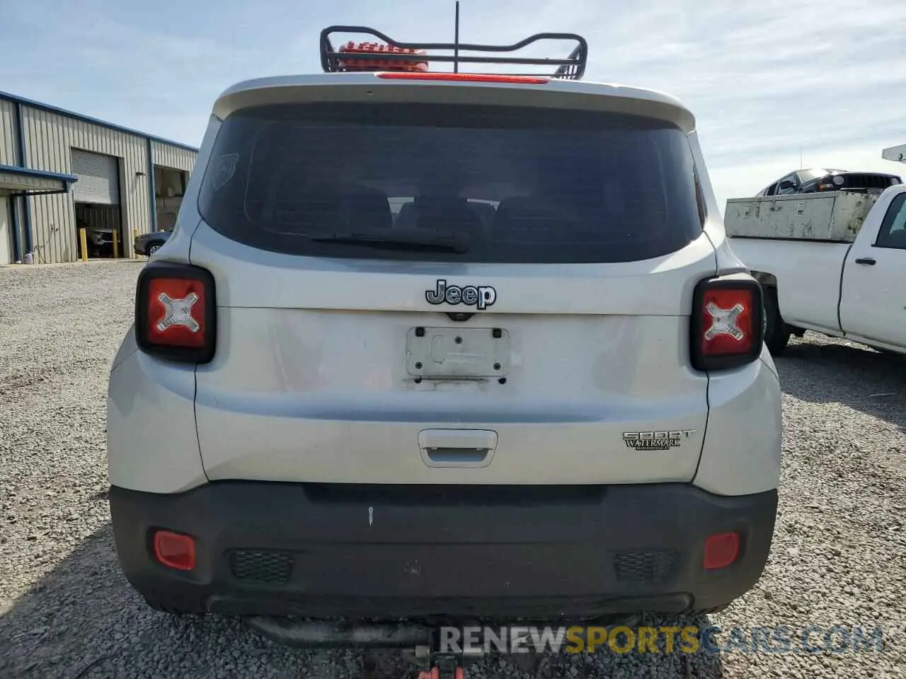 6 Photograph of a damaged car ZACNJAAB8LPL25953 JEEP RENEGADE 2020