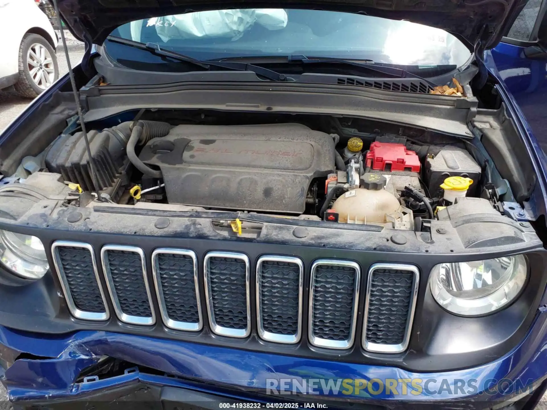 10 Photograph of a damaged car ZACNJAAB8LPL65367 JEEP RENEGADE 2020