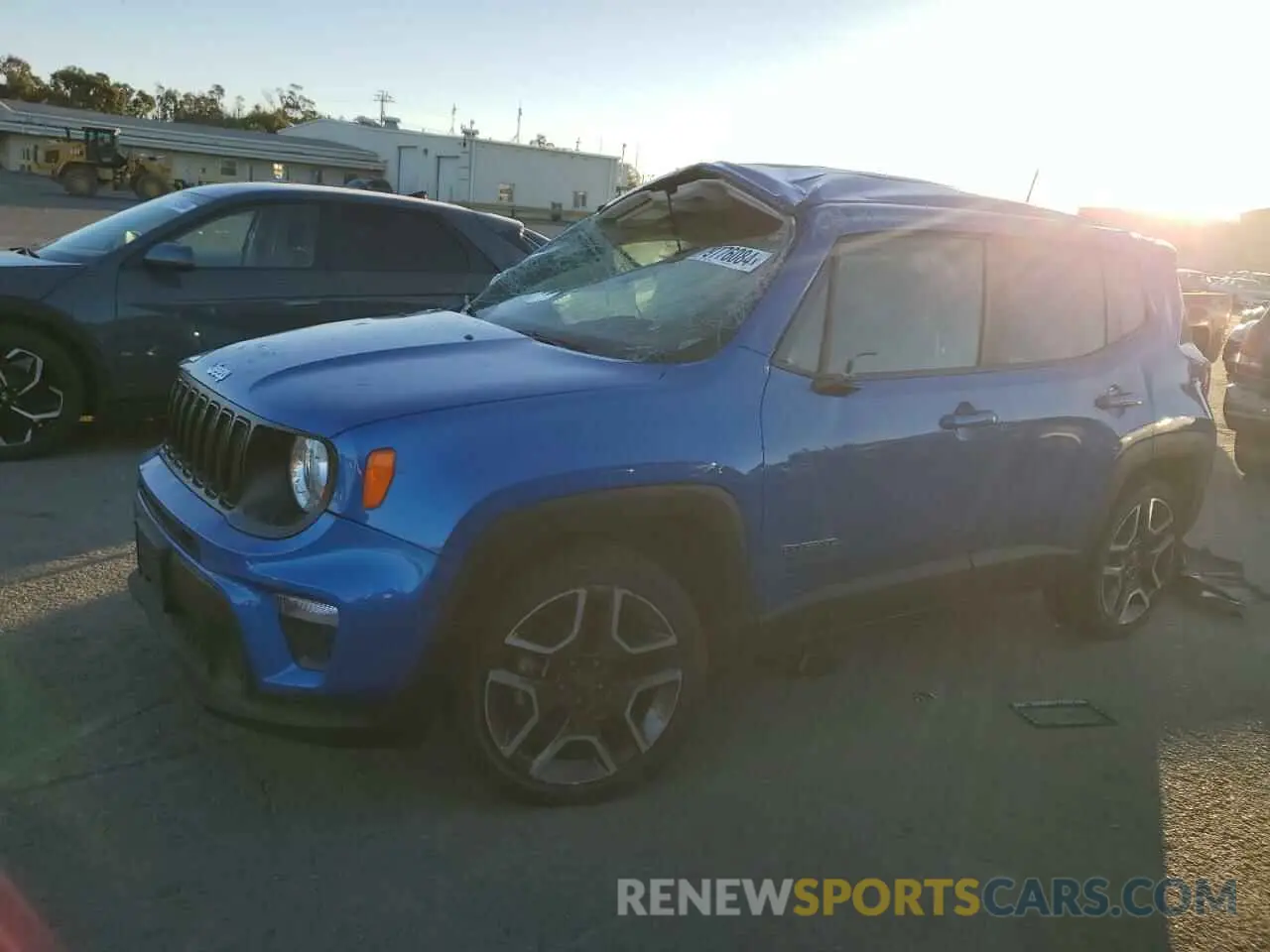 1 Photograph of a damaged car ZACNJAAB8LPL81164 JEEP RENEGADE 2020