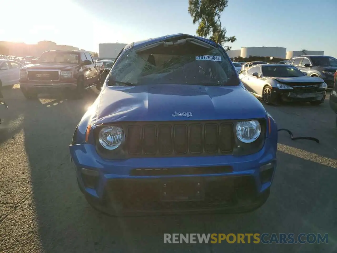 5 Photograph of a damaged car ZACNJAAB8LPL81164 JEEP RENEGADE 2020