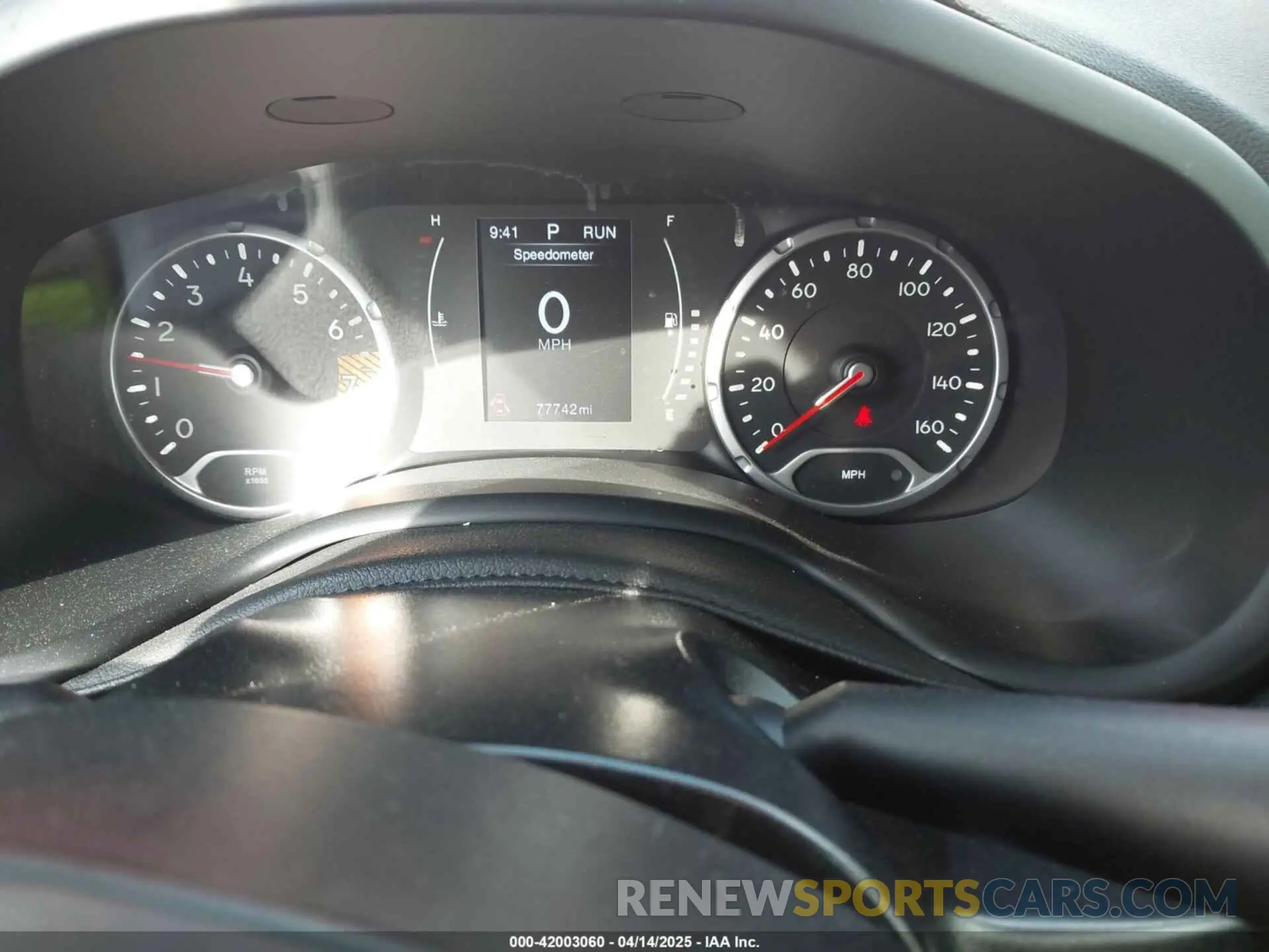 7 Photograph of a damaged car ZACNJAAB8LPL83996 JEEP RENEGADE 2020