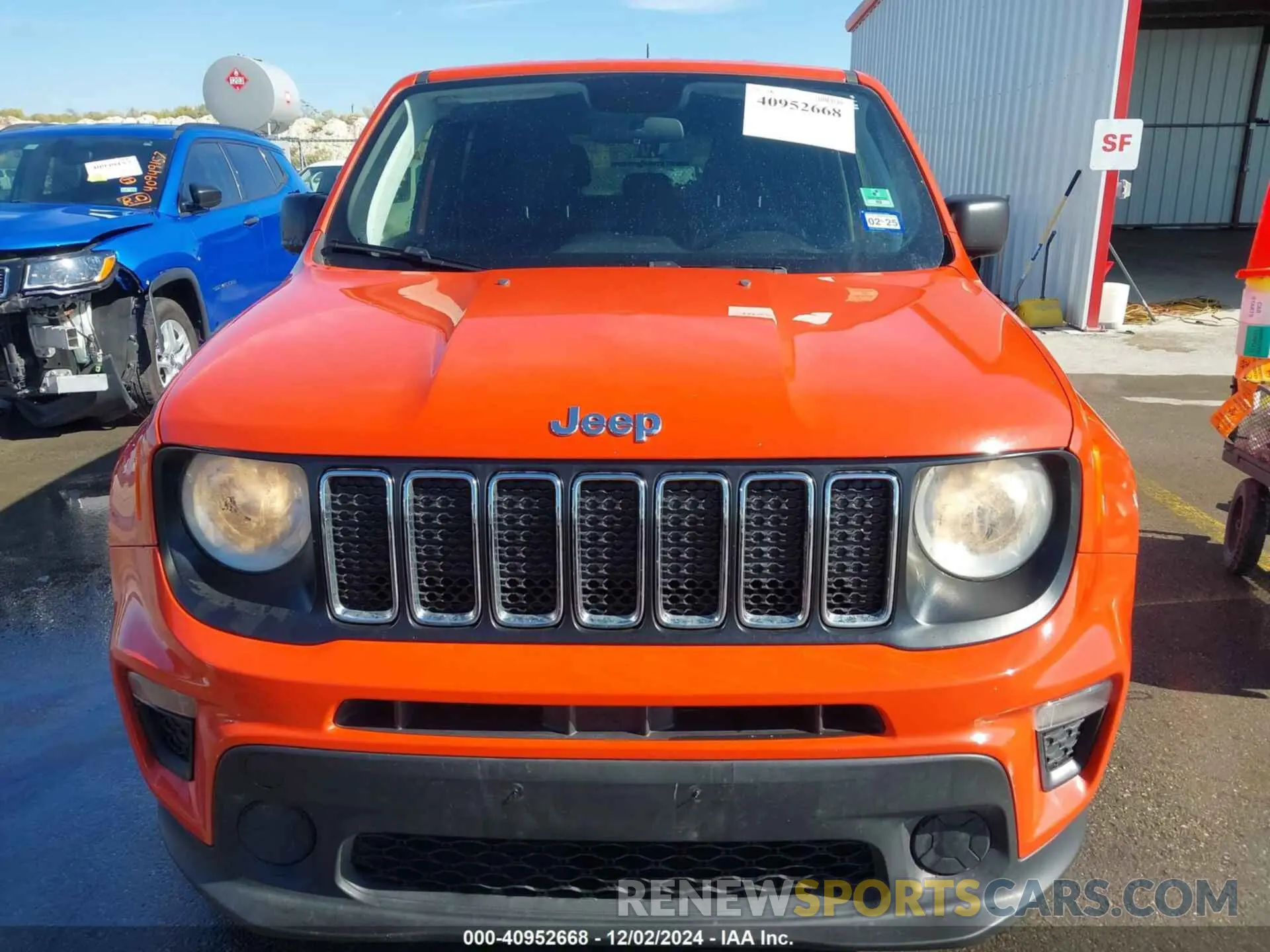 12 Photograph of a damaged car ZACNJAAB8LPL86428 JEEP RENEGADE 2020