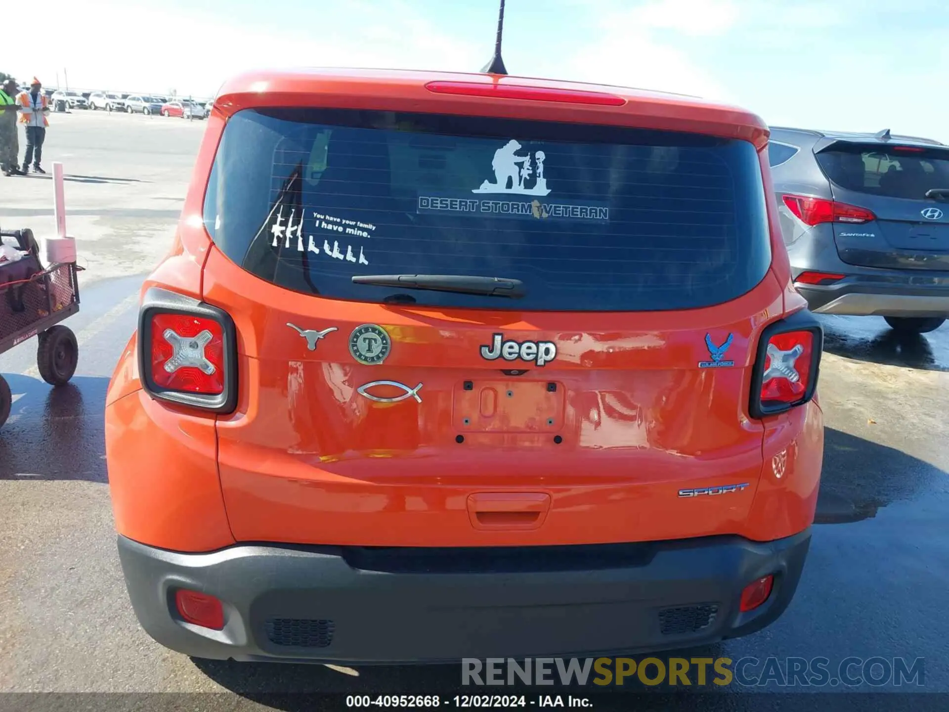 16 Photograph of a damaged car ZACNJAAB8LPL86428 JEEP RENEGADE 2020