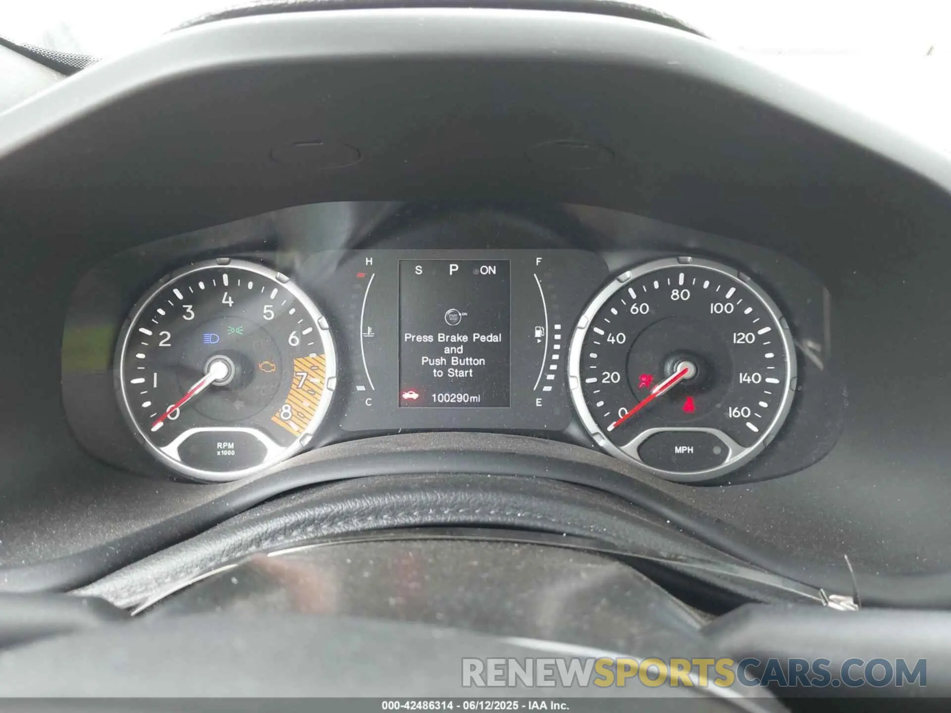 7 Photograph of a damaged car ZACNJAAB9LPL03220 JEEP RENEGADE 2020