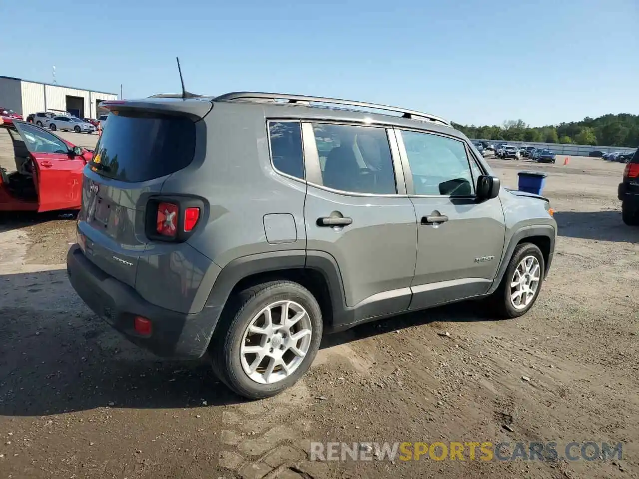 3 Photograph of a damaged car ZACNJAAB9LPL67726 JEEP RENEGADE 2020