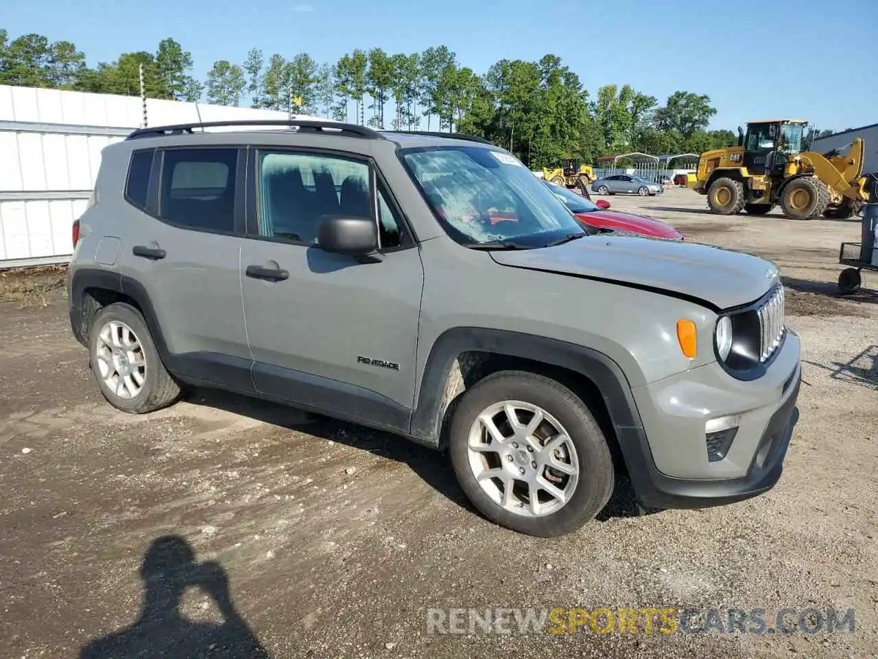 4 Photograph of a damaged car ZACNJAAB9LPL67726 JEEP RENEGADE 2020