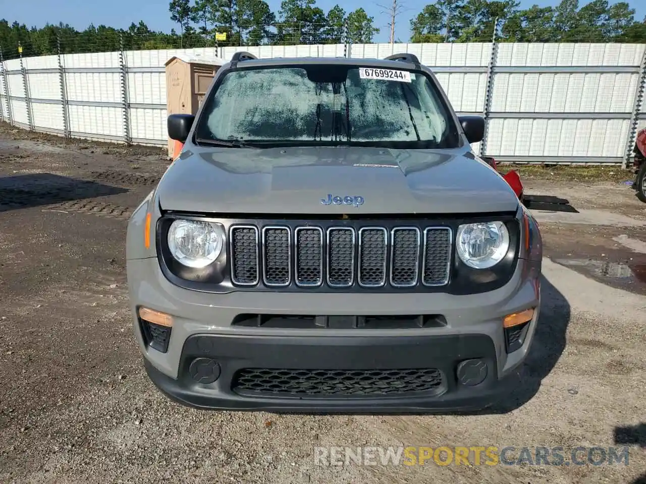 5 Photograph of a damaged car ZACNJAAB9LPL67726 JEEP RENEGADE 2020