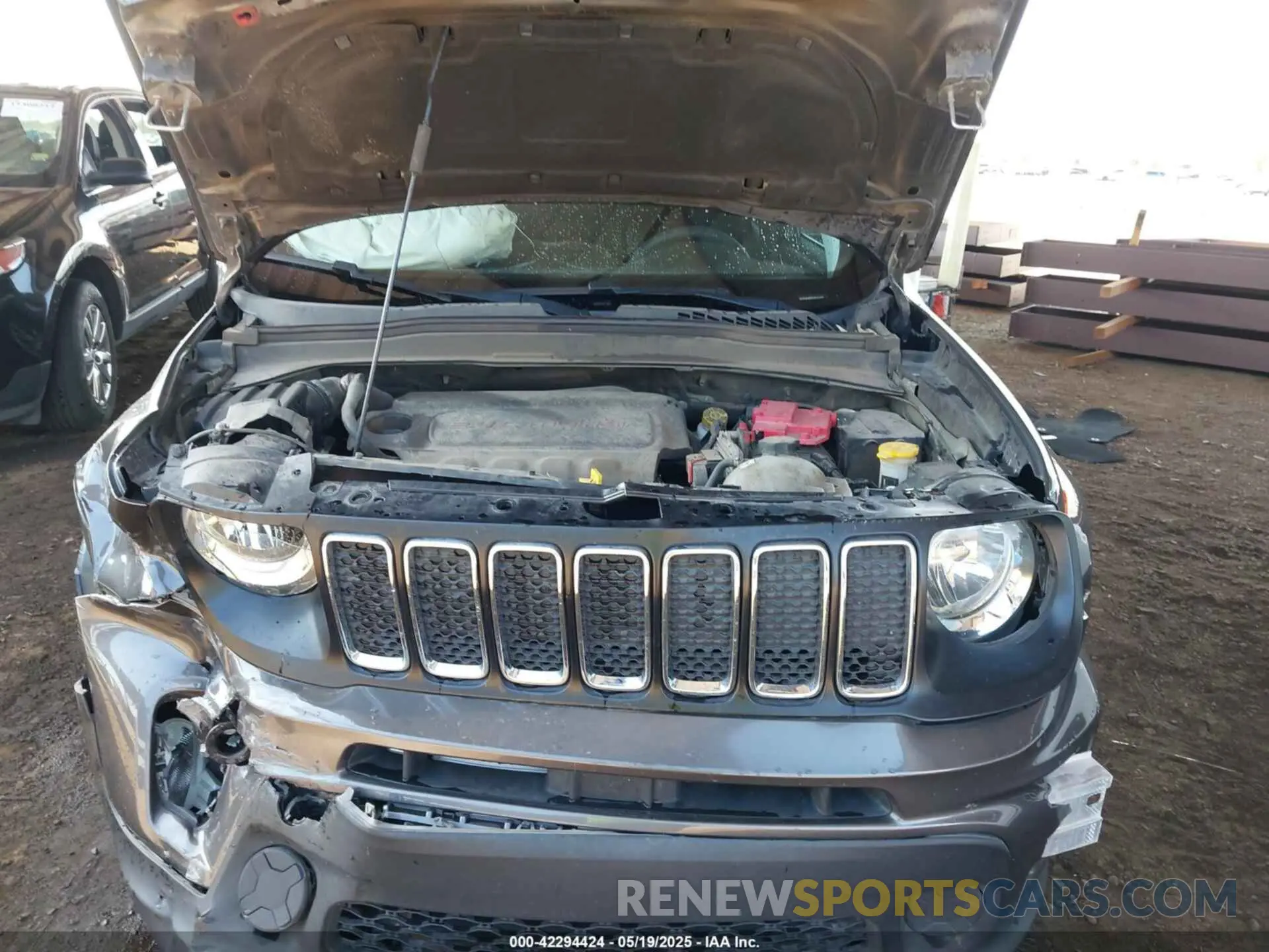 10 Photograph of a damaged car ZACNJAABXLPL61062 JEEP RENEGADE 2020