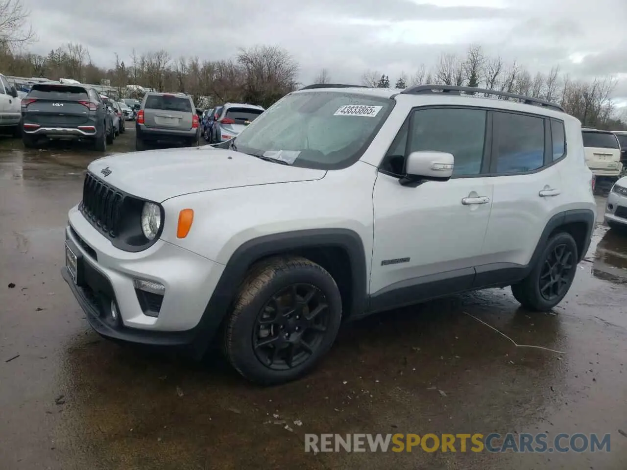 1 Photograph of a damaged car ZACNJAB12LPK99579 JEEP RENEGADE 2020