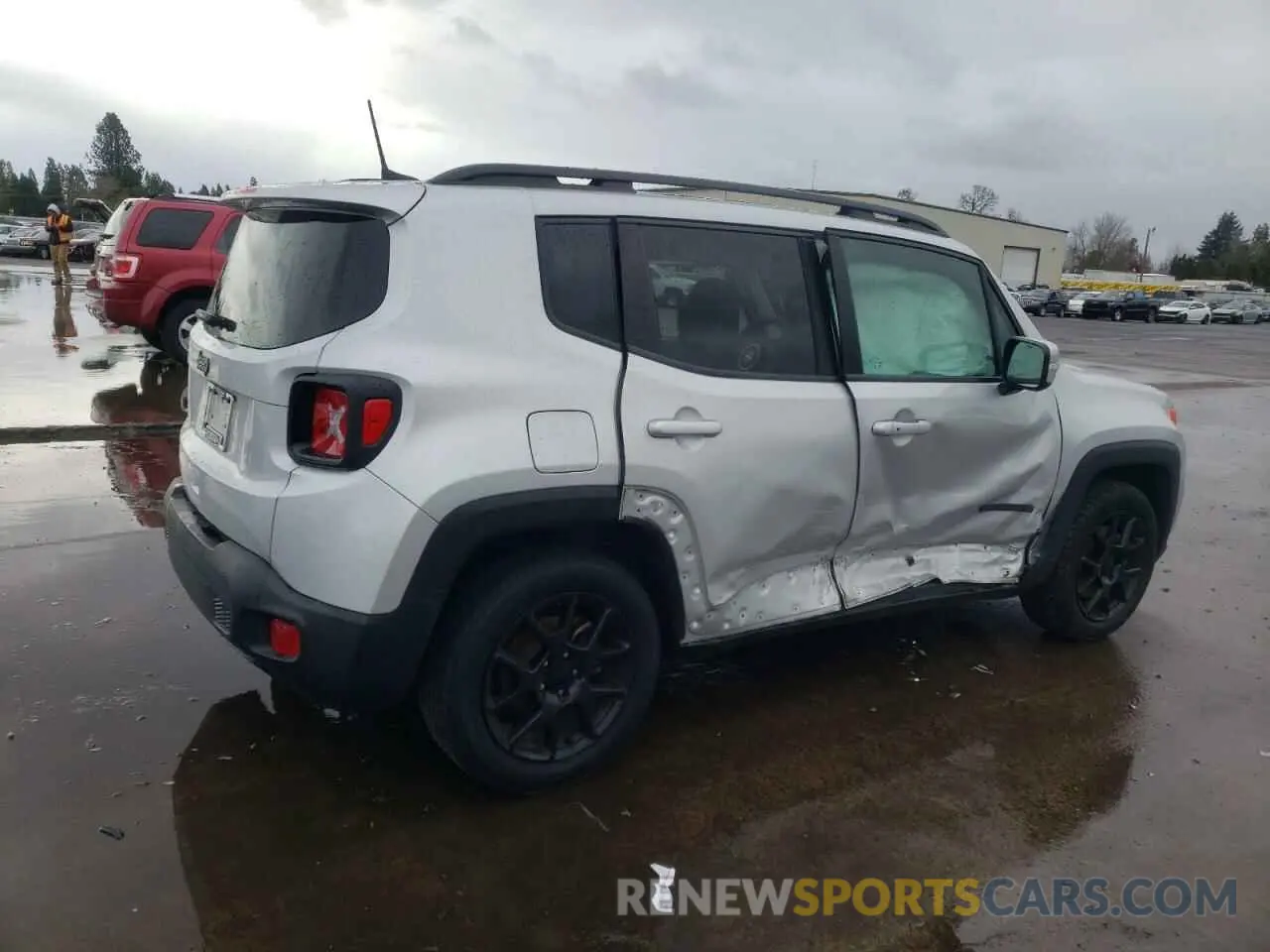 3 Photograph of a damaged car ZACNJAB12LPK99579 JEEP RENEGADE 2020