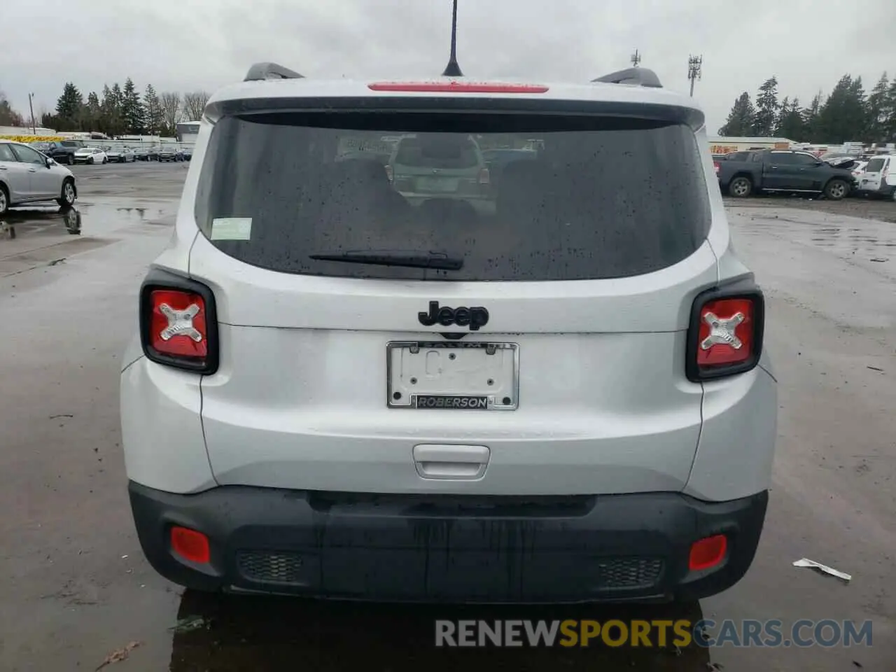 6 Photograph of a damaged car ZACNJAB12LPK99579 JEEP RENEGADE 2020