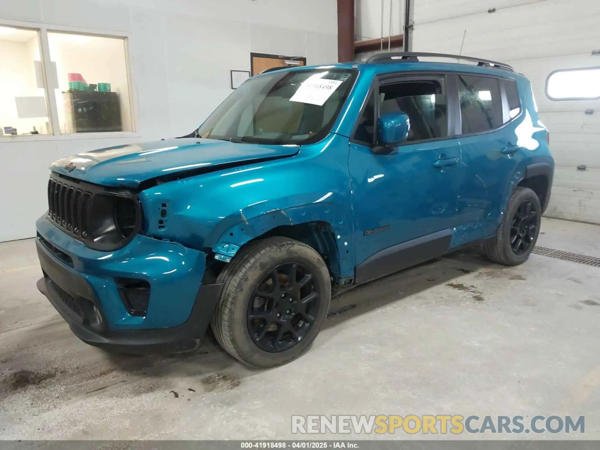 2 Photograph of a damaged car ZACNJABB0LPL09308 JEEP RENEGADE 2020