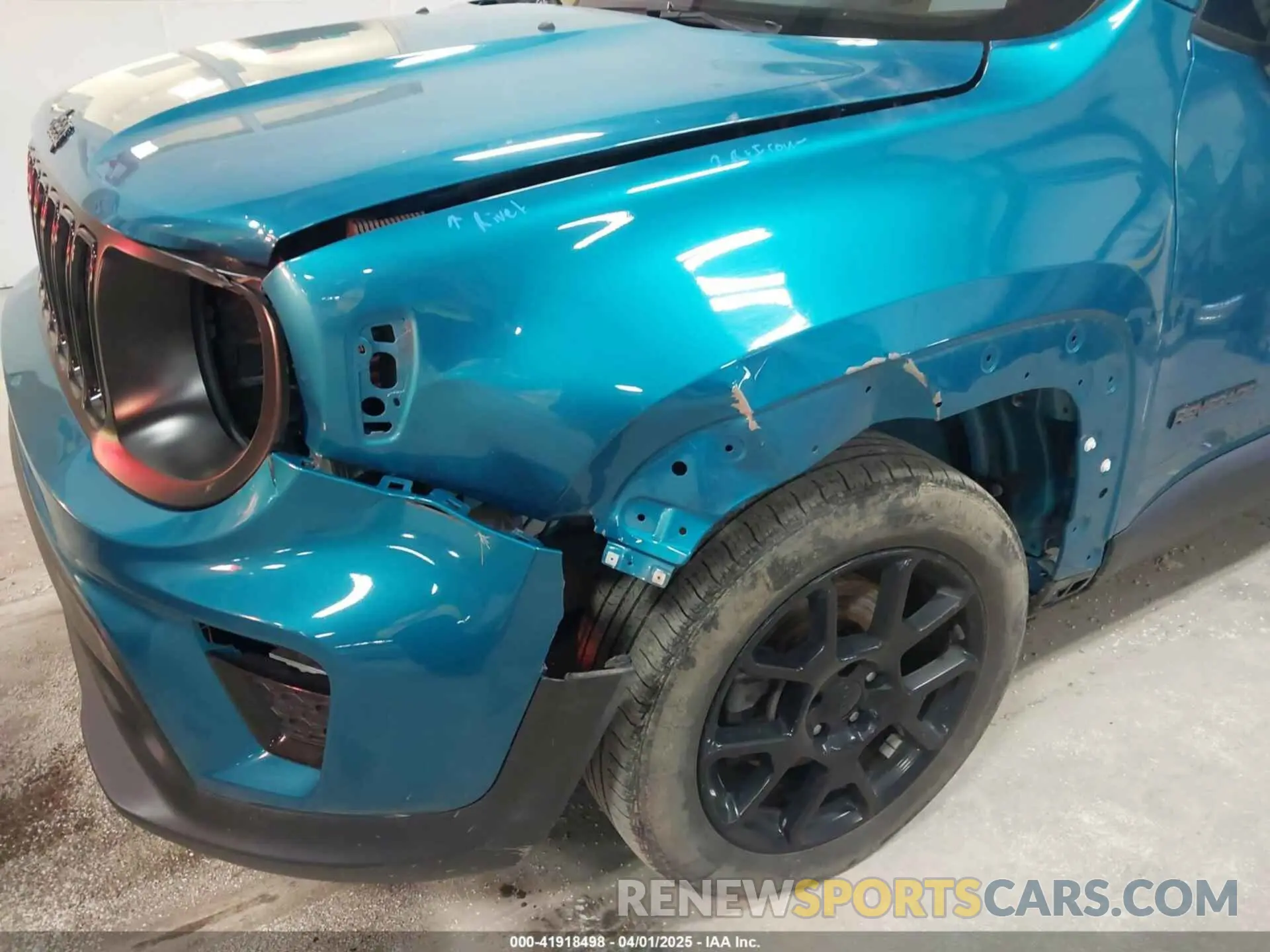 6 Photograph of a damaged car ZACNJABB0LPL09308 JEEP RENEGADE 2020