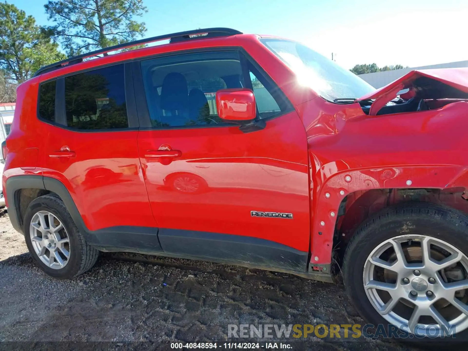 14 Photograph of a damaged car ZACNJABB0LPL21197 JEEP RENEGADE 2020
