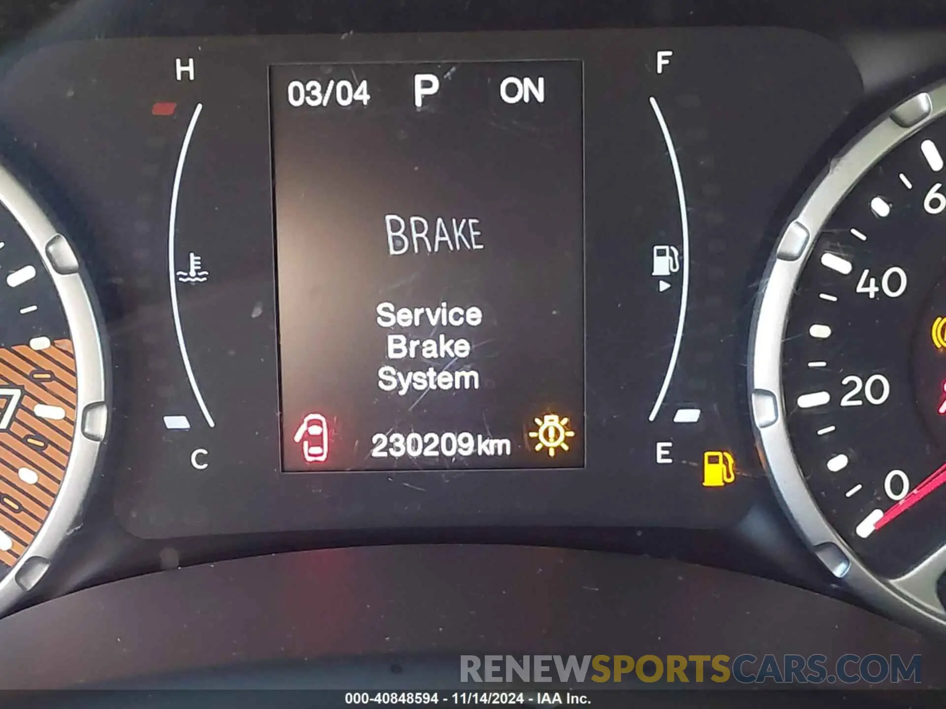 16 Photograph of a damaged car ZACNJABB0LPL21197 JEEP RENEGADE 2020
