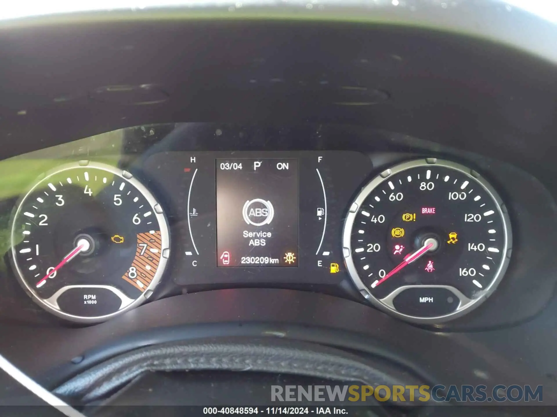 7 Photograph of a damaged car ZACNJABB0LPL21197 JEEP RENEGADE 2020