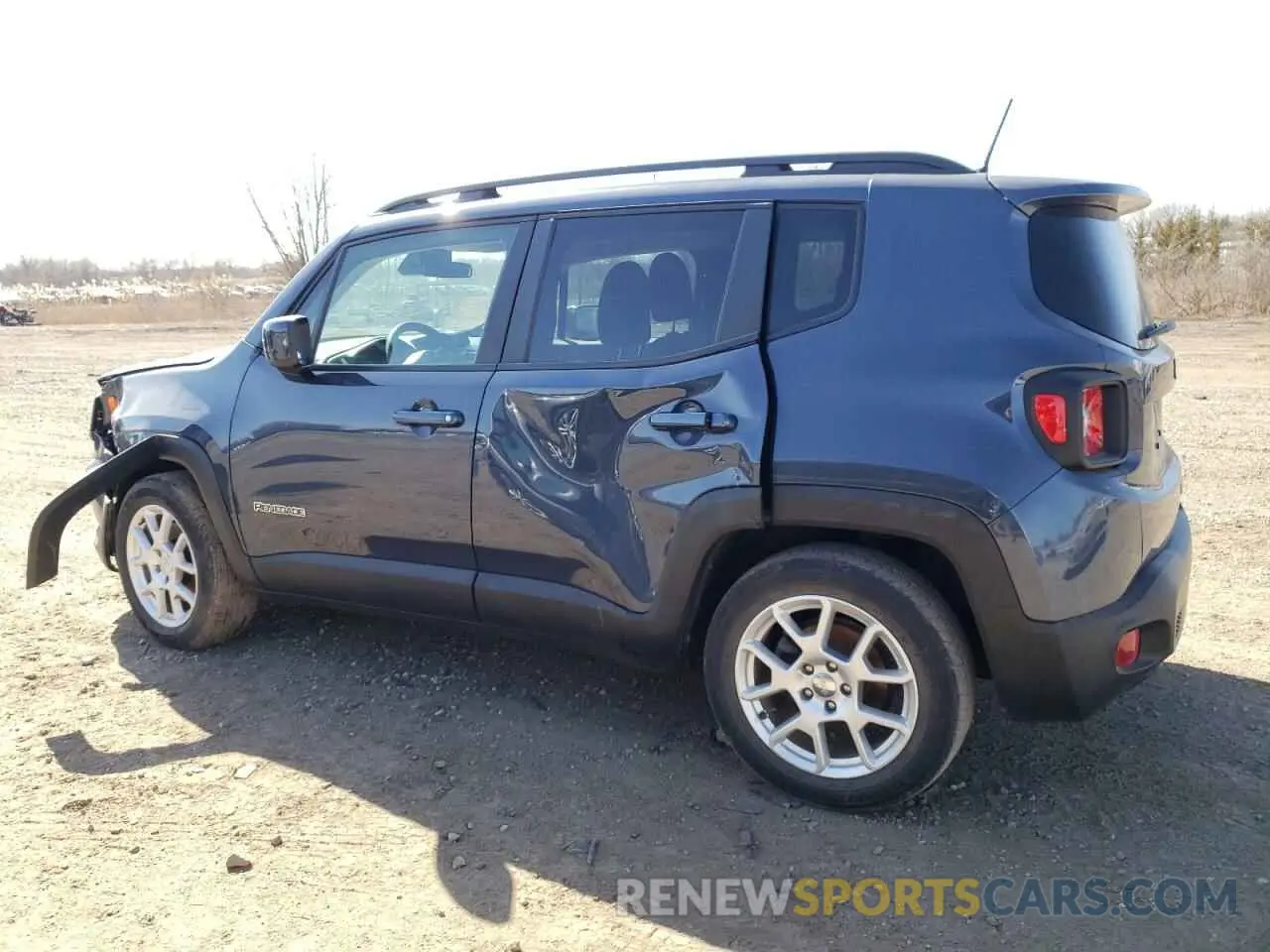 2 Photograph of a damaged car ZACNJABB0LPL28120 JEEP RENEGADE 2020
