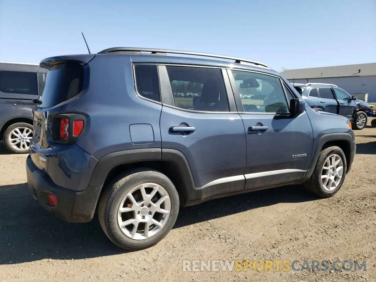 3 Photograph of a damaged car ZACNJABB0LPL28120 JEEP RENEGADE 2020