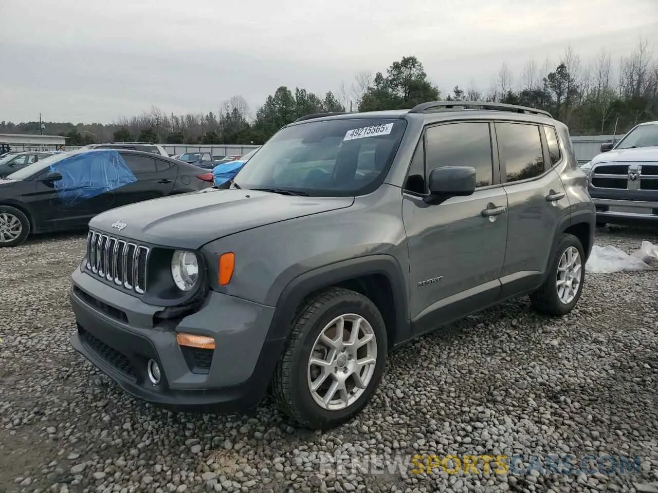1 Photograph of a damaged car ZACNJABB0LPL50876 JEEP RENEGADE 2020