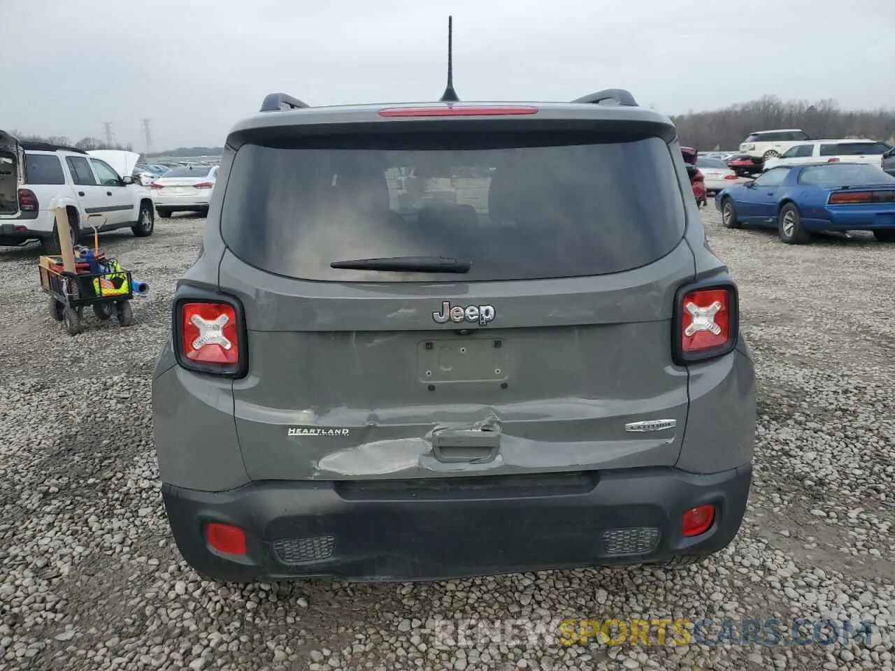 6 Photograph of a damaged car ZACNJABB0LPL50876 JEEP RENEGADE 2020