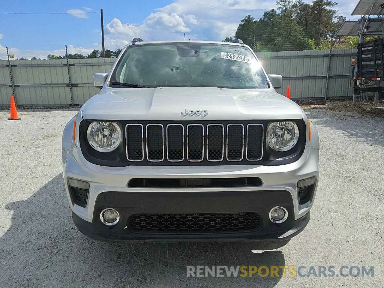 5 Photograph of a damaged car ZACNJABB0LPL50960 JEEP RENEGADE 2020