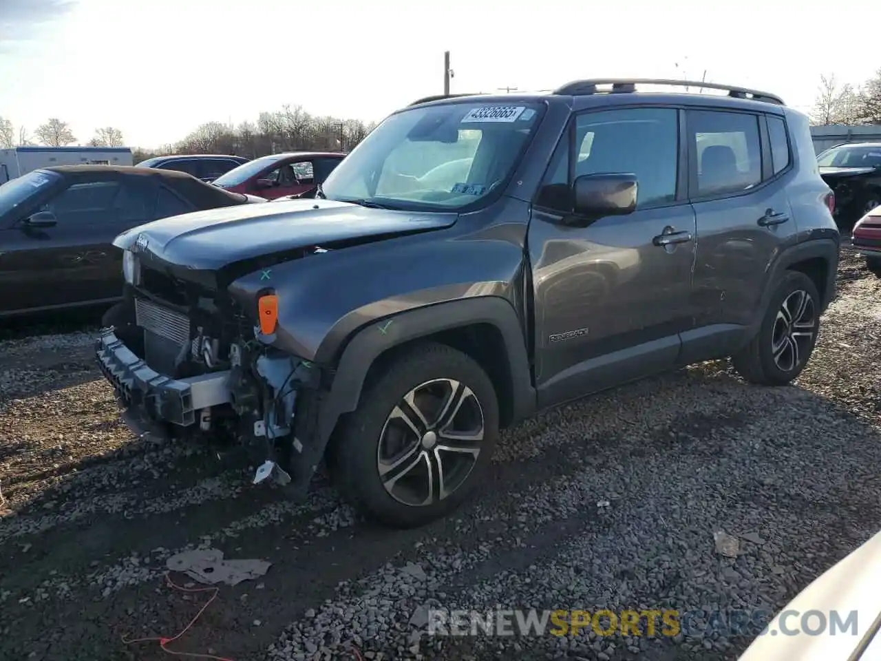 1 Photograph of a damaged car ZACNJABB0LPL67208 JEEP RENEGADE 2020