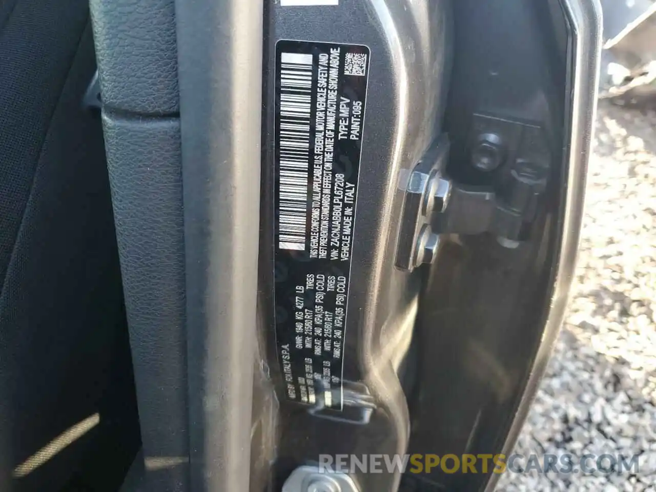 14 Photograph of a damaged car ZACNJABB0LPL67208 JEEP RENEGADE 2020