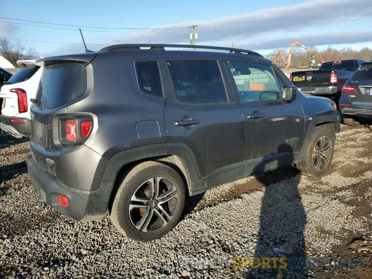 3 Photograph of a damaged car ZACNJABB0LPL67208 JEEP RENEGADE 2020