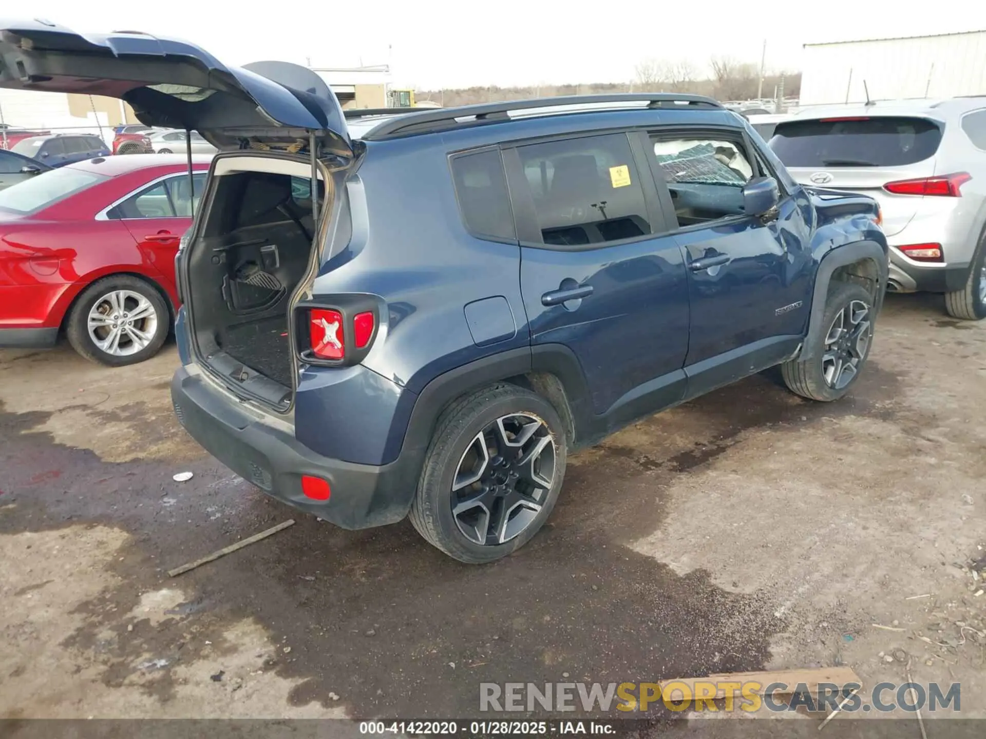 4 Photograph of a damaged car ZACNJABB0LPL68701 JEEP RENEGADE 2020